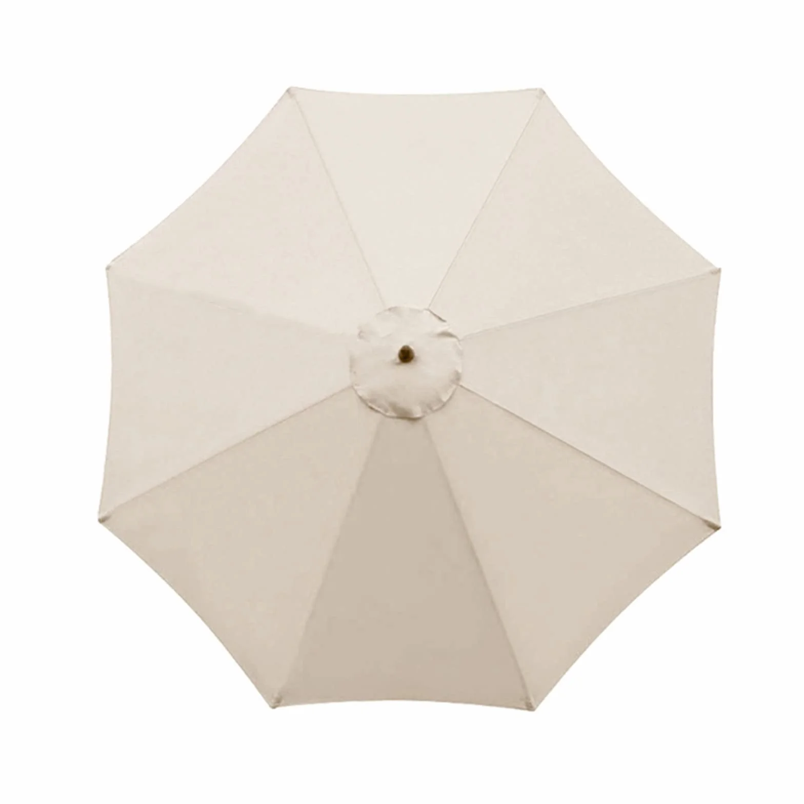 Housse de protection parasol de terrasse en polyester pour jardin extérieur