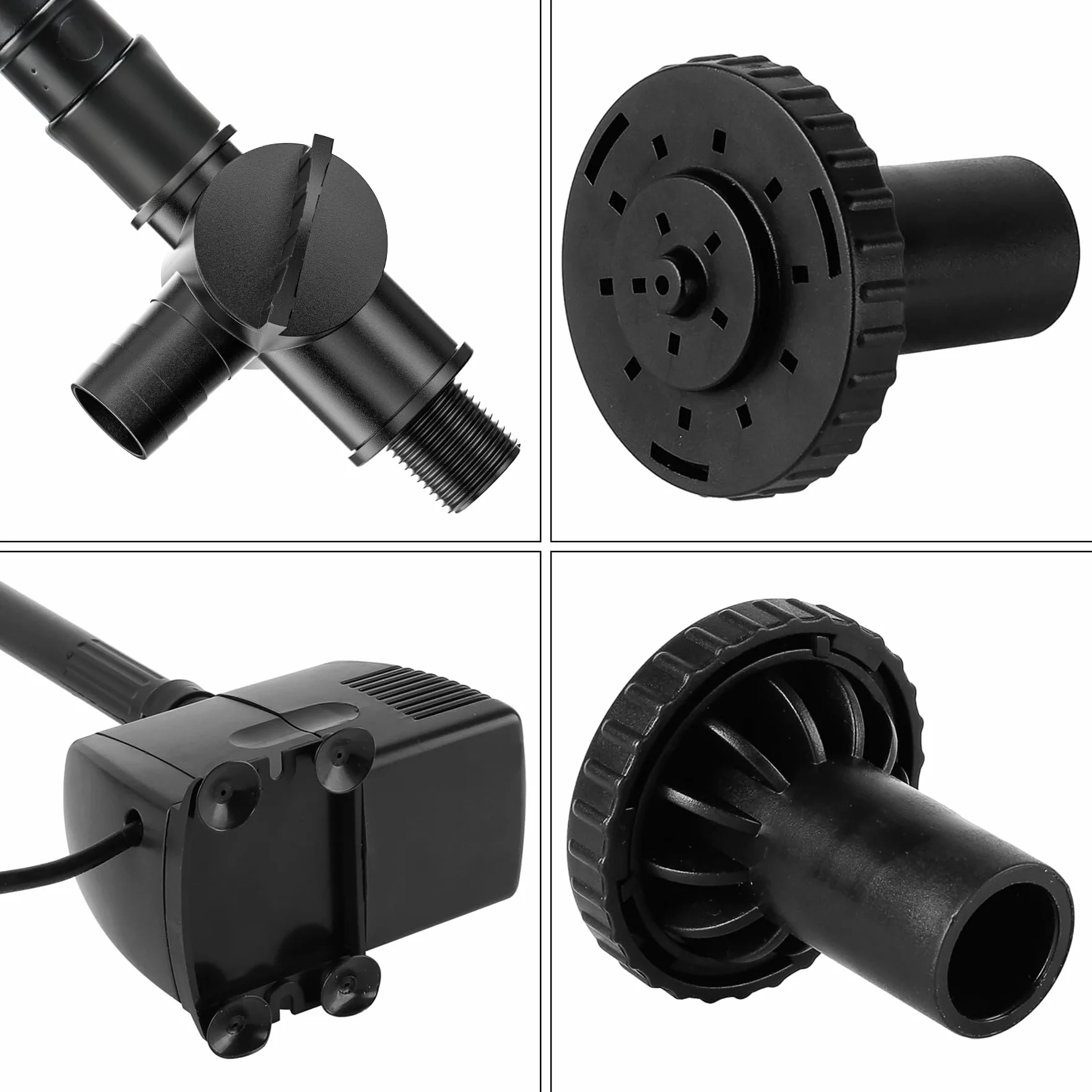 Pompe pour Fontaine Extérieure de Jardin 800L/H 16W