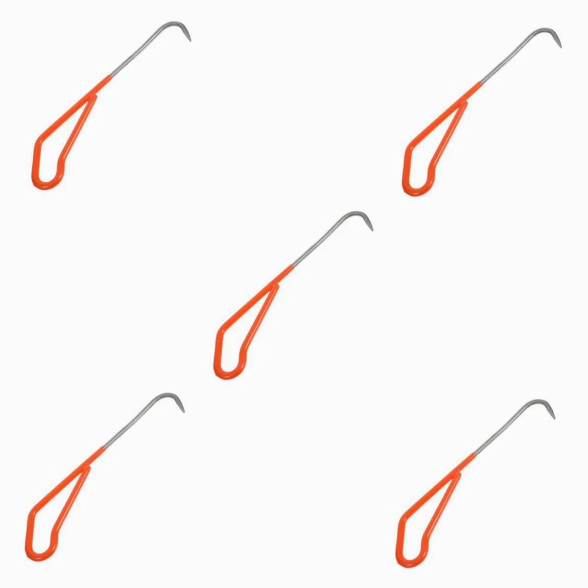 Toyvian 5 Pièces Couteau à Crochet Dissolvant Désherbage Outil De Jardinage Tirage Outil De Suppression Désherbeur Manuel Les Professionnels Remettent La Main à Nouveau Acier Inoxydable