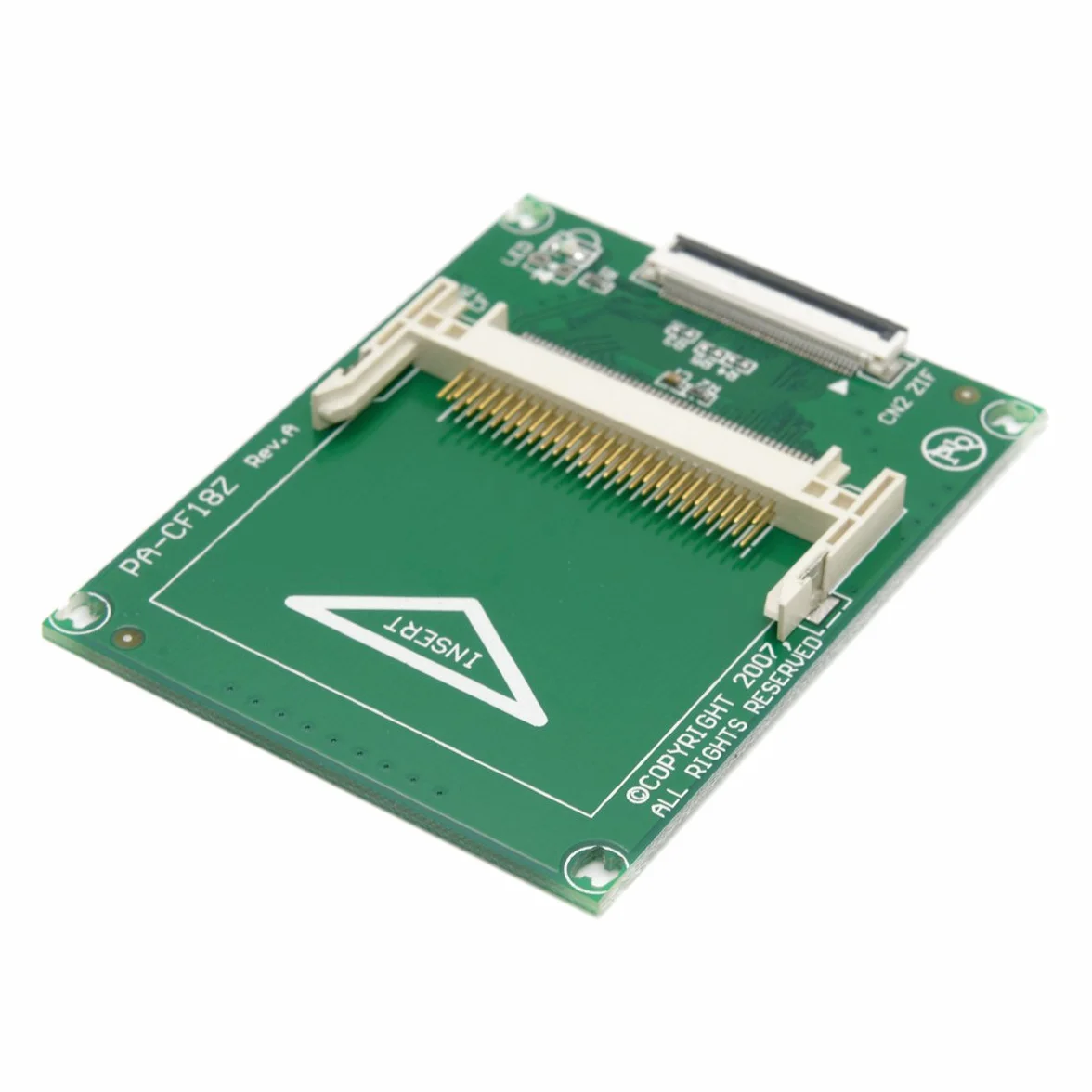 Adaptateur de Carte Mémoire CF vers ZIF SSD HDD 1.8" Compact Flash