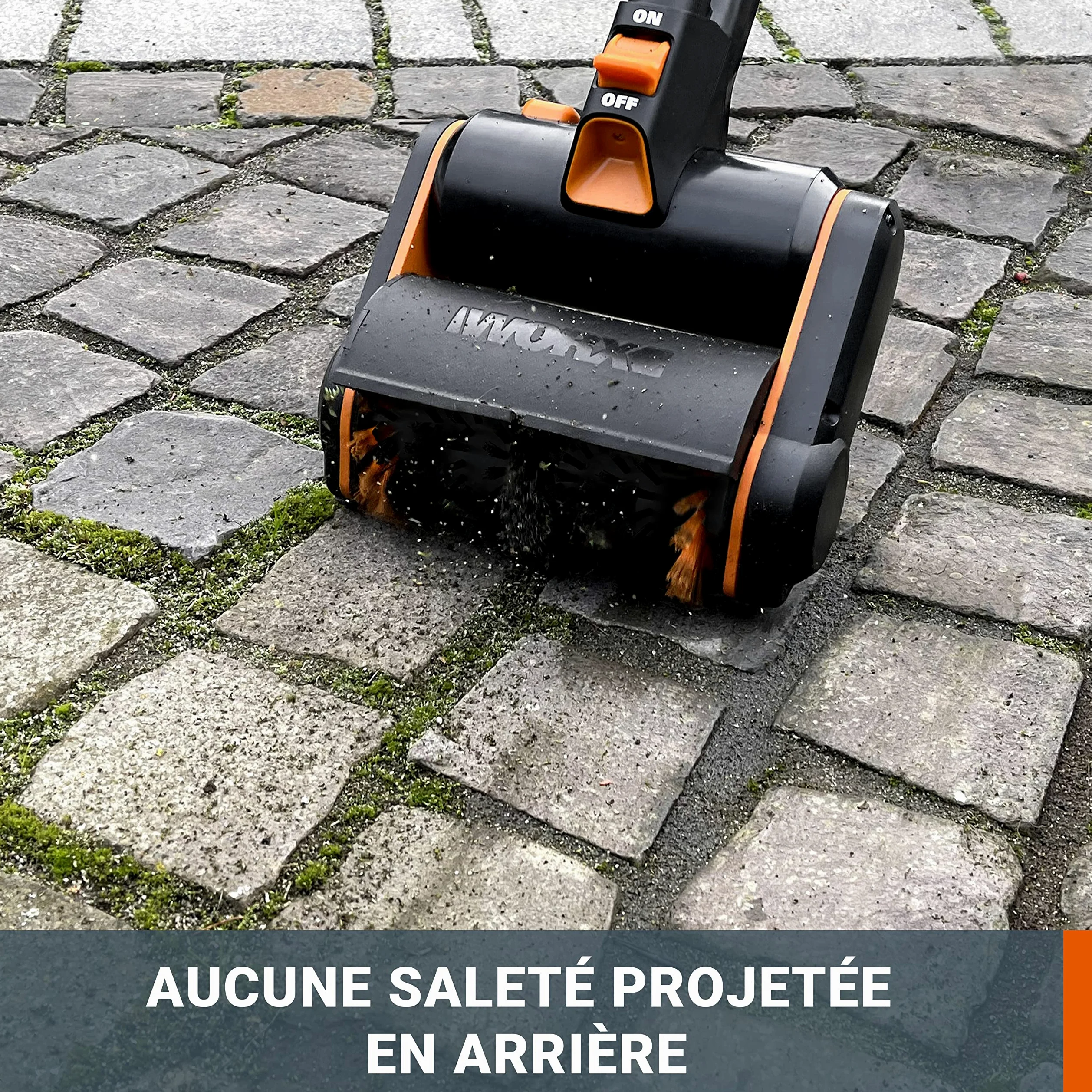 WORX Brosse de Nettoyage sans Fil 20V WG441E.9