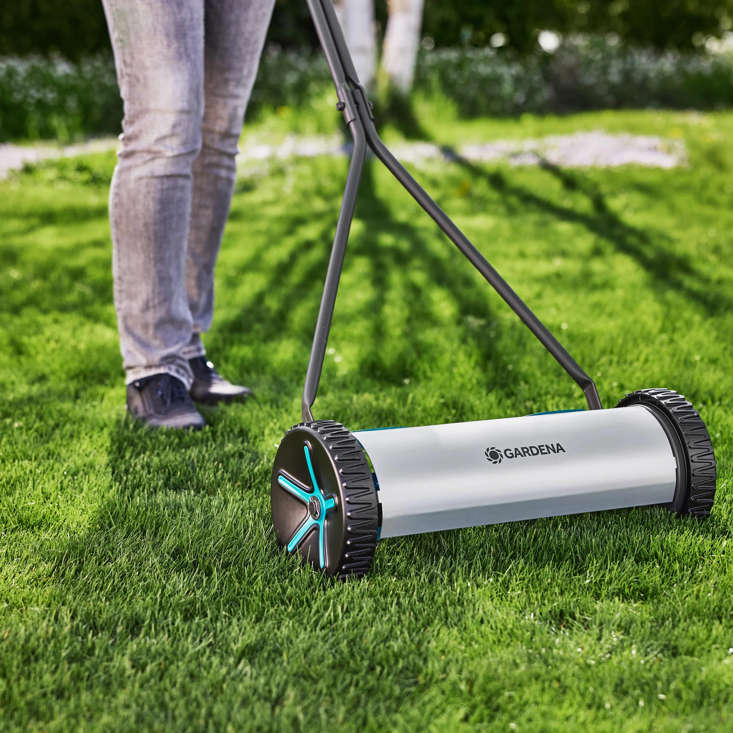 Gardena Tondeuse hélicoïdale Comfort 400 40 cm sans fil 11760-20