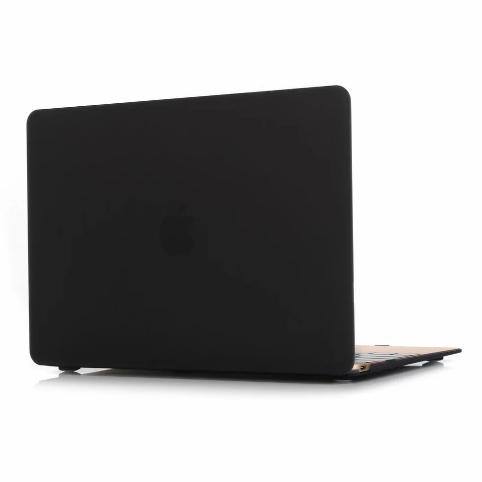 Se7enline Coque rigide MacBook 12 pouces A1534 Compatible écran Retina Noir