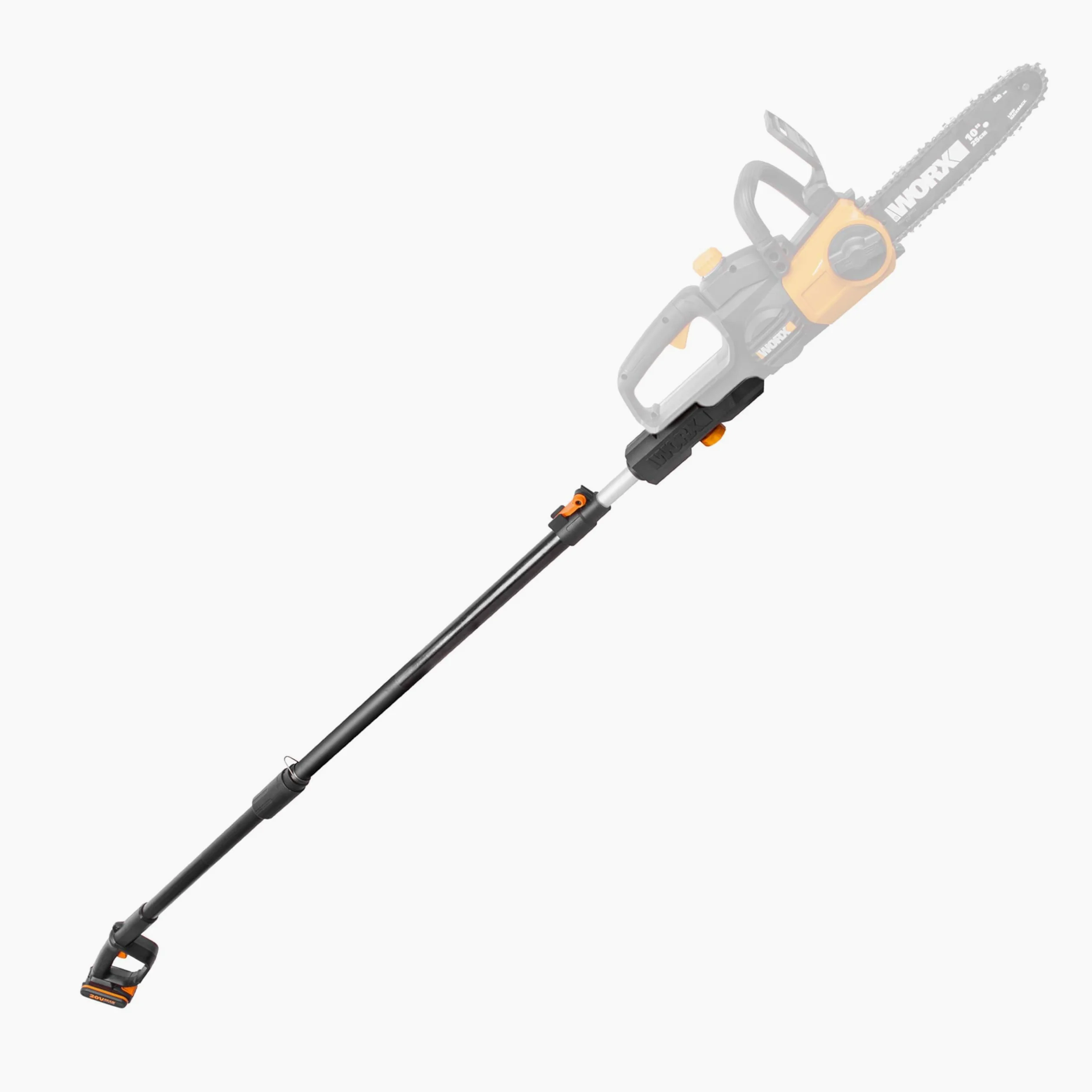 WORX Perche télescopique WA0166 pour tronçonneuse WG322E