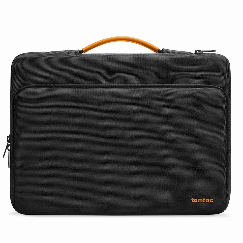 Tomtoc Housse de Protection Antichoc 360° pour MacBook Pro 14 Pouces M5 Pro/Max A3426 A3427 2026, Sacoche Ordinateur avec Poignée