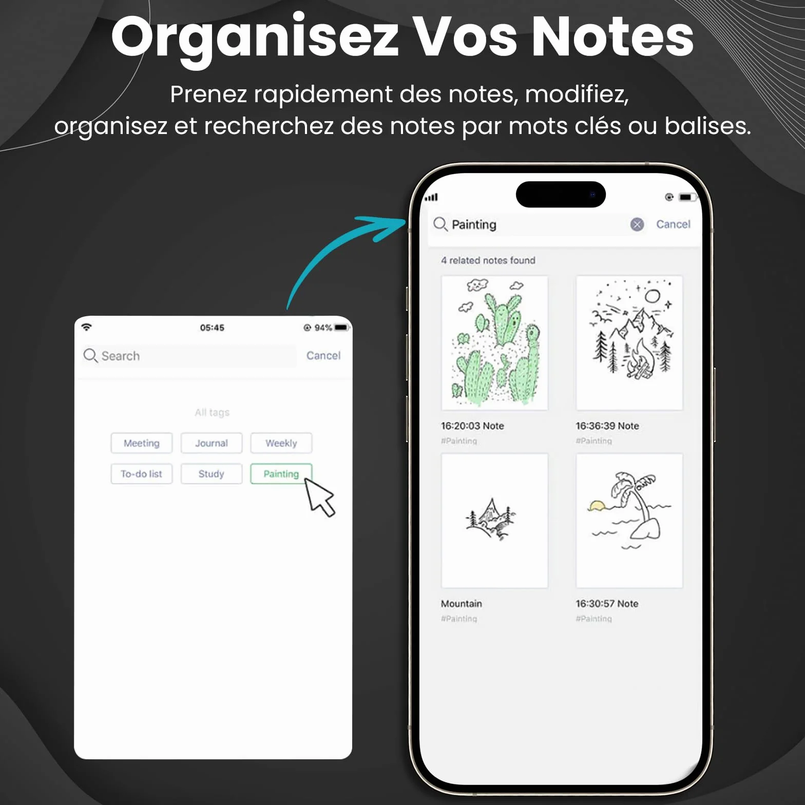 NEWYES SyncPen 3.0 Smart Pen - Synchronisez notes écran papier, compatible iOS Android