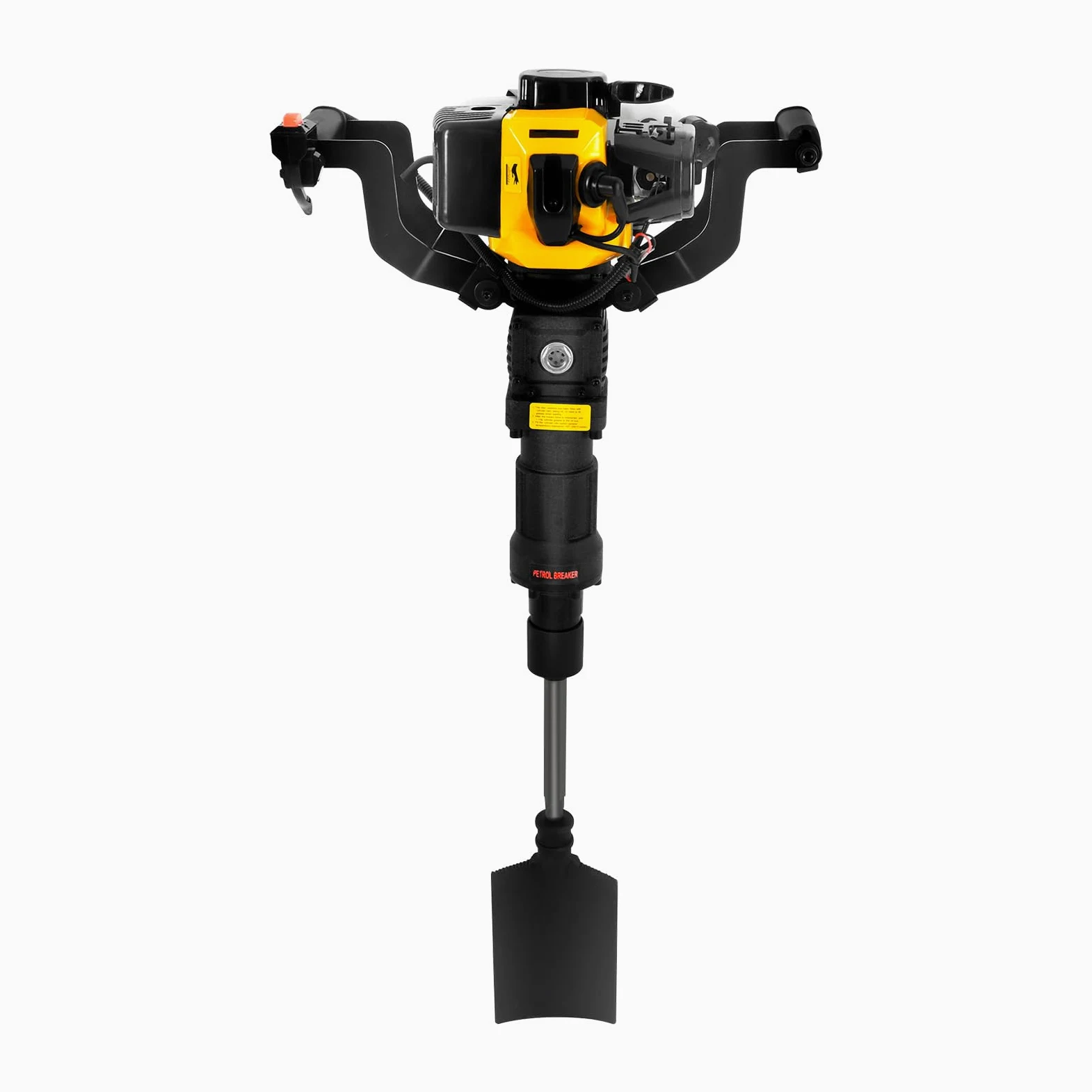 Pelle à essence portable 2 temps 52CC à main pour jardin, pelle d’arbre, pelle de jardin, machine à creuser pour jardin, ferme
