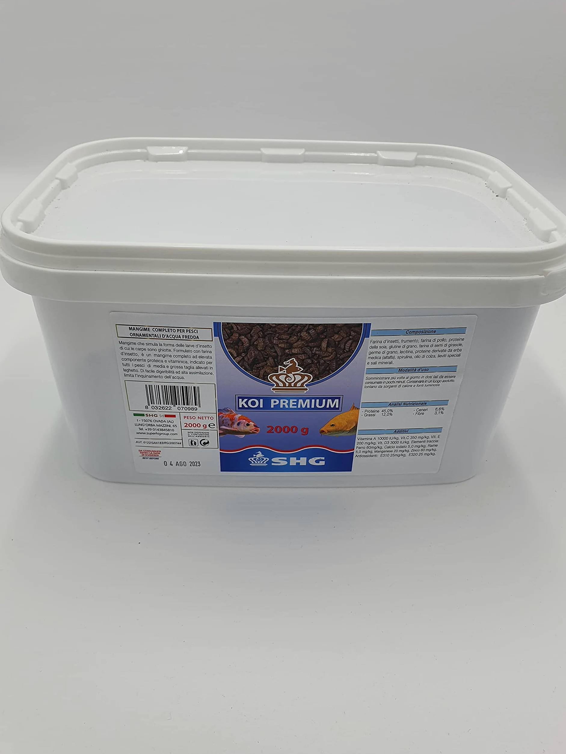 SHG KOI Premium 2000 gr alimentation pour poissons de bassin carpe poissons rouges
