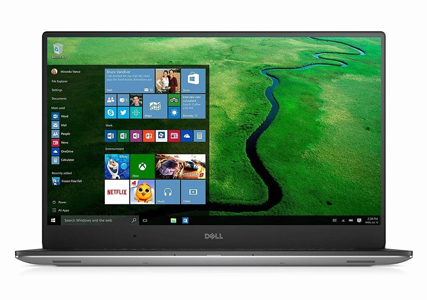 Dell Latitude E7470 Ordinateur Portable 14 Go Core i7 8 Go Intel Windows 10 Noir Reconditionné