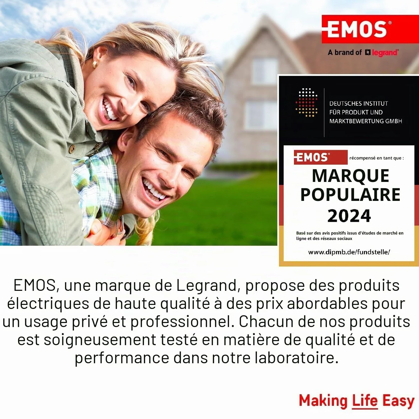 EMOS GoSmart - Station météo WiFi avec capteur extérieur sans fil et application - Écran couleur, prévisions météo sur 5 jours, thermomètre, hygromètre, horloge - Compatible Tuya, Smartlife - Avec