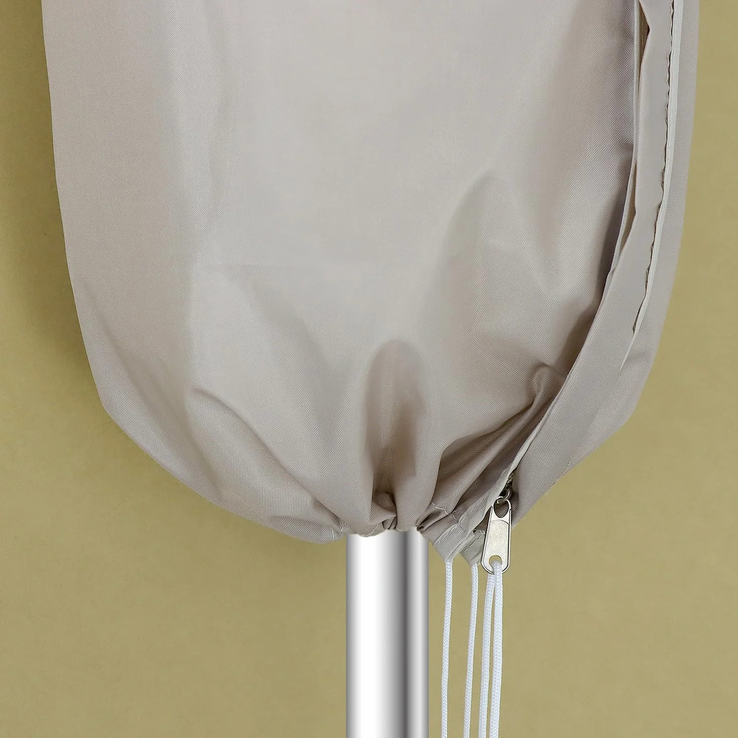 Housse Imperméable pour Parasol 300 cm, avec Tige de Montage, Fermeture Éclair Invisible - 175×30,5/36,5 cm, Résistante aux UV
