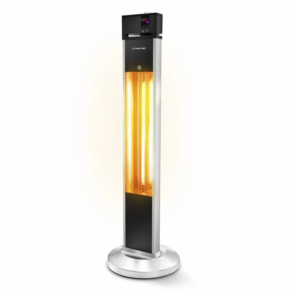TROTEC Chauffage Radiant IRS 2000 E 2000W avec télécommande