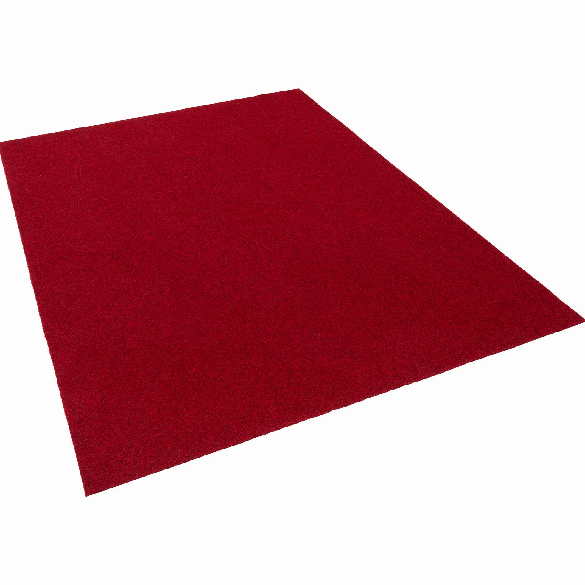 Snapstyle Kingston - Tapis Type Gazon Artificiel – pour Jardin, terrasse, Balcon - Rouge