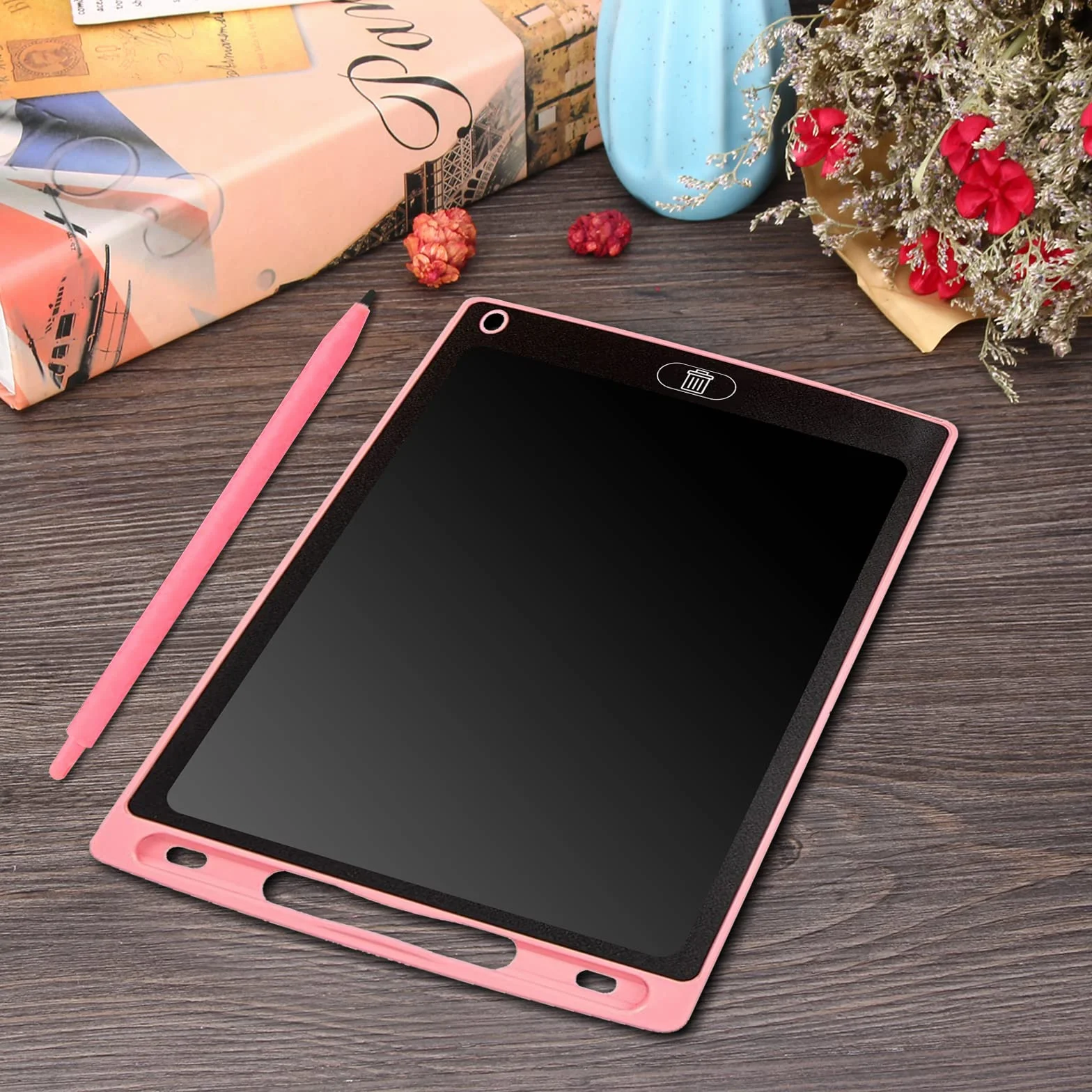 Frasheng Tablette d'écriture LCD colorée 12 Pouces pour Enfants