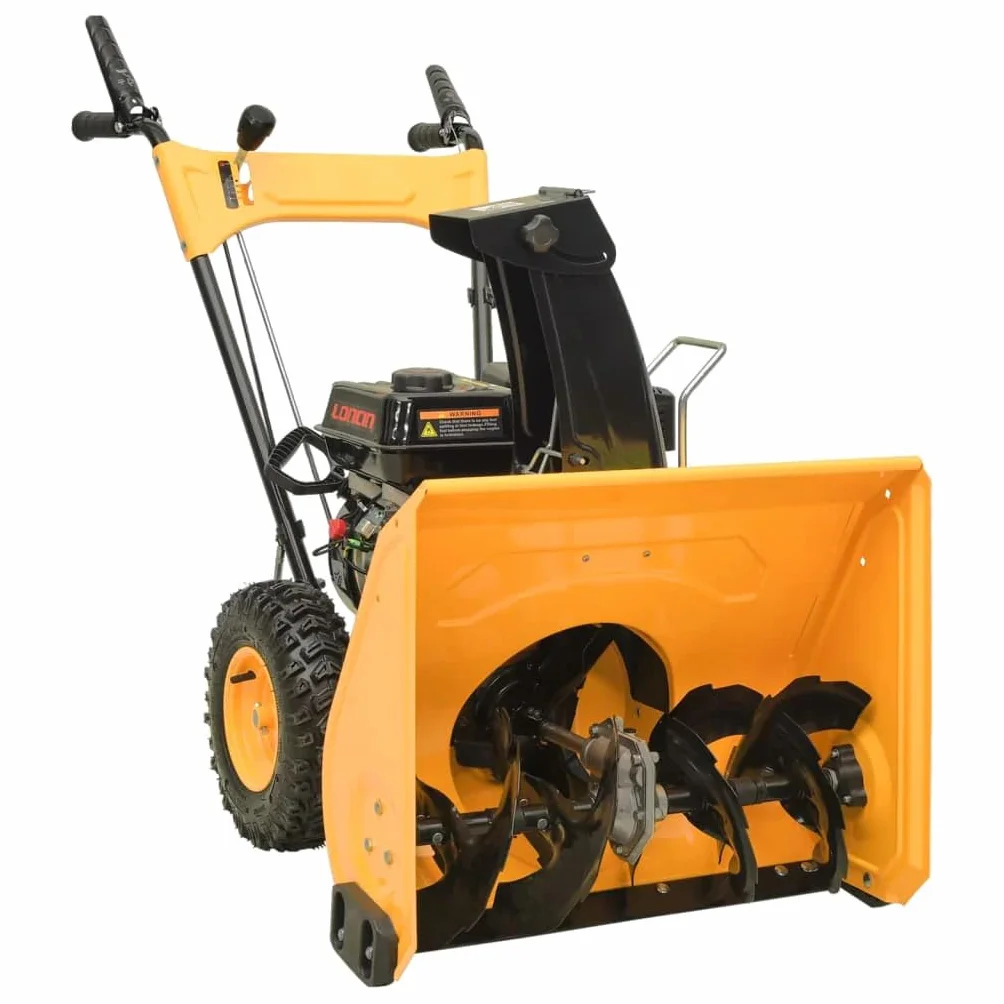 VidaXL Souffleuse à neige 6,5 ch Jaune noir