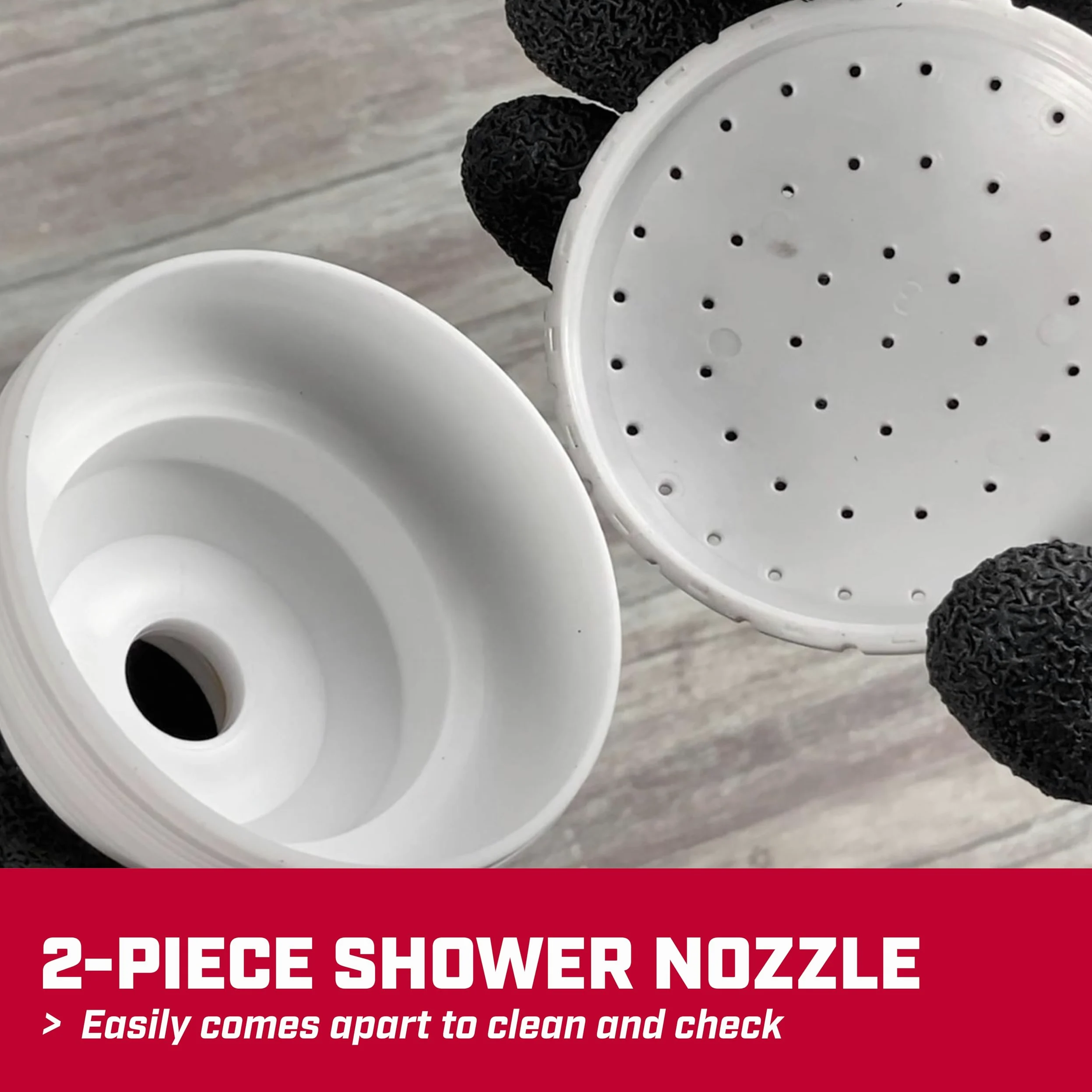 Chapin International 47998 : Arrosoir Tru-Stream extérieur et intérieur 100% Plastique recyclé, buse Amovible, Noir