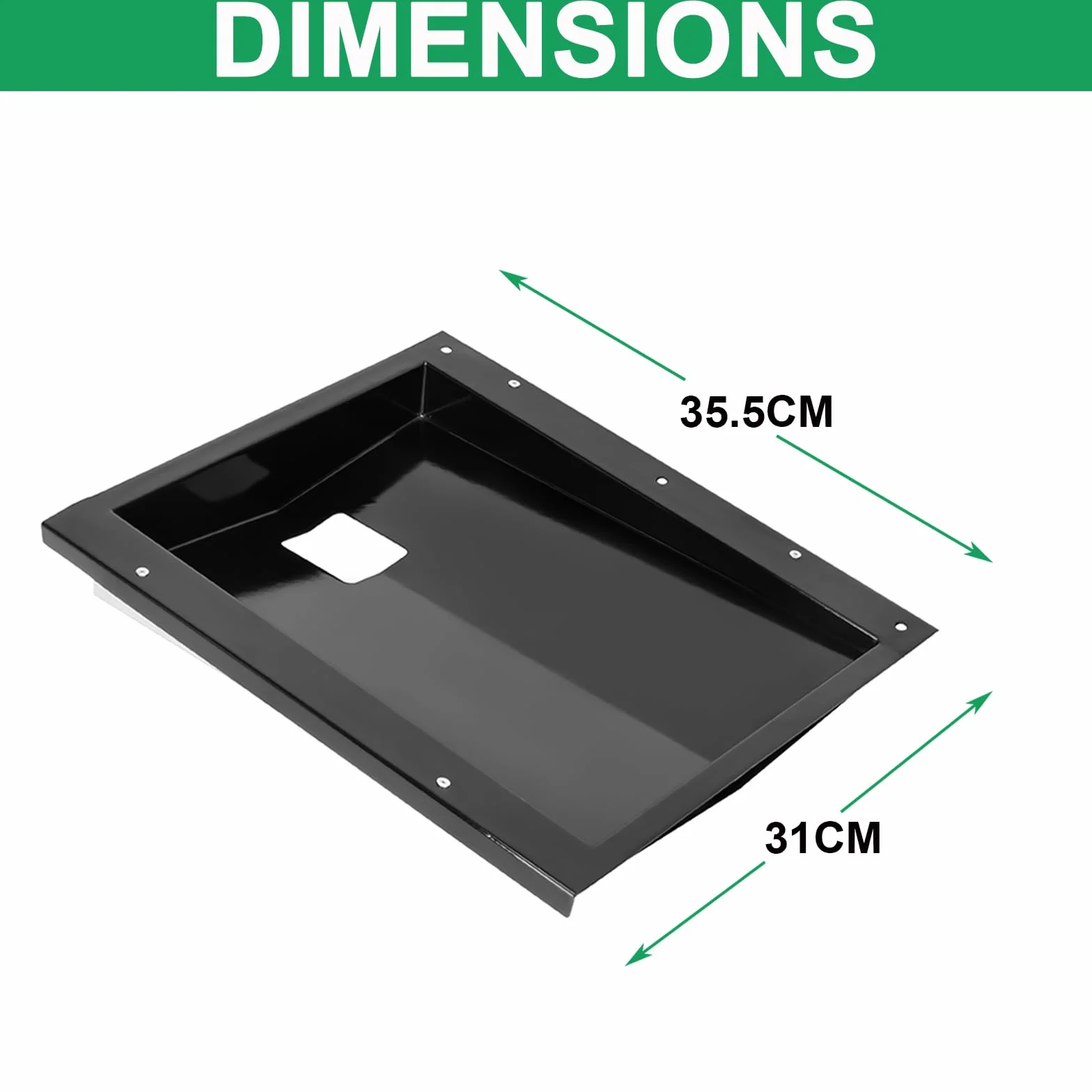 Pièces de rechange Weber Spirit 200 Series E210 E220 grill bac d'évacuation inox 83156 doublure alu 6415