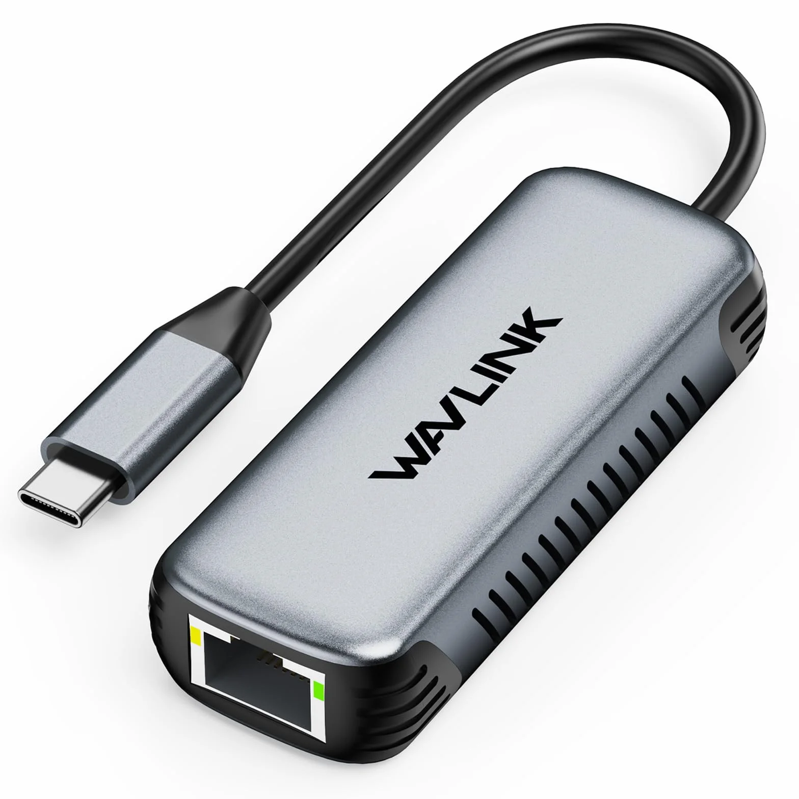 WAVLINK Adaptateur USB C vers Ethernet 5Gbps, Réseau Gigabit RJ45 sans Pilote