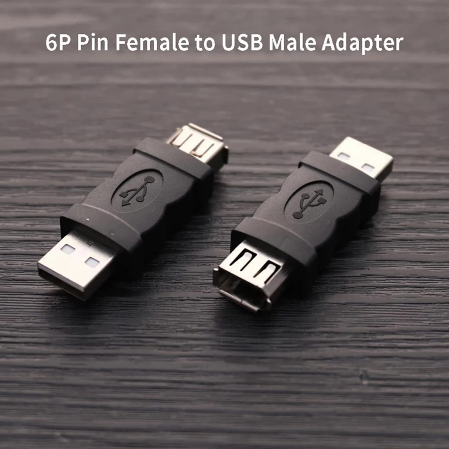 Adaptateur Firewire IEEE 1394 6 broches vers USB femelle vers mâle pour lecteur MP3