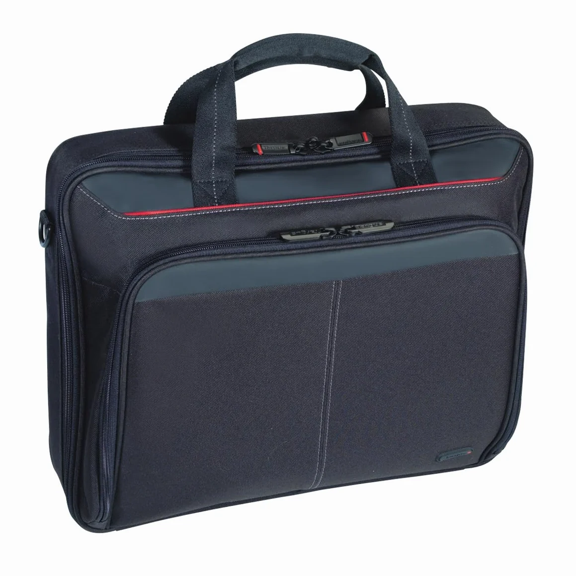 Targus Classic Clamshell Sacoche Ordinateur Portable 15.6 Pouces Sac Bandoulière Homme Femme Noir CN31