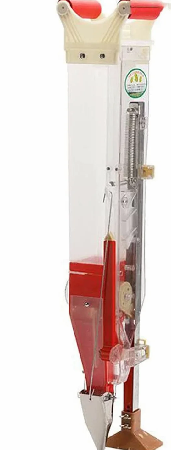 Machine de semis, Semoir à Main Multifonction, portatif de semoir de maïs, Cacahuètes et Soja Planteur, pour Plantes, Légumes, Cacahuètes, Soja