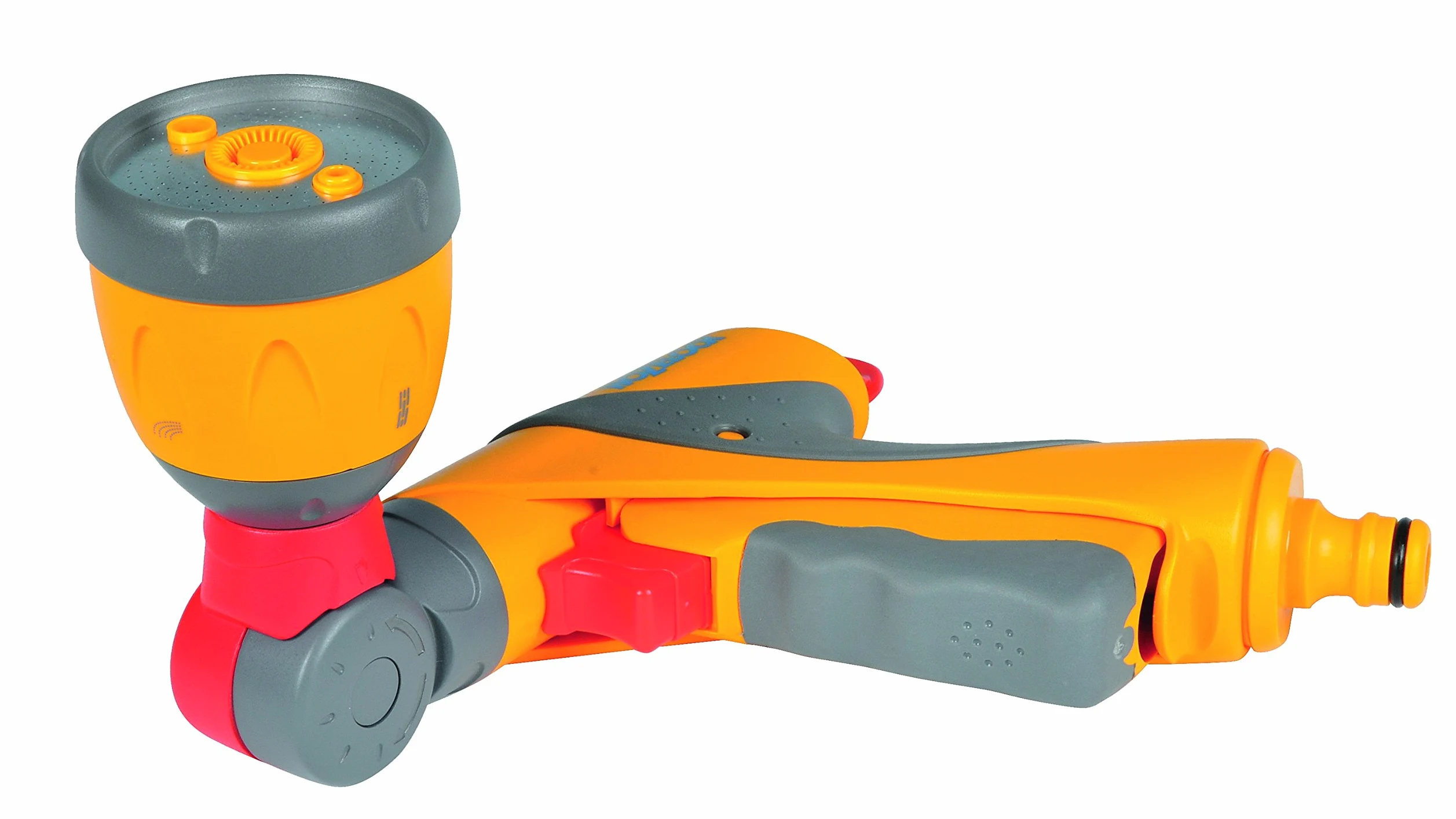 HOZELOCK - Pistolet d'Arrosage Ultra Twist Plus : Pistolet Arroseur Multi-Tâches avec sa Tête Réglable à 180°, Ergonomique, Confort d'Utilisation, Vérouillable et Contrôle du Débit, 4 Jets [2695 0000]