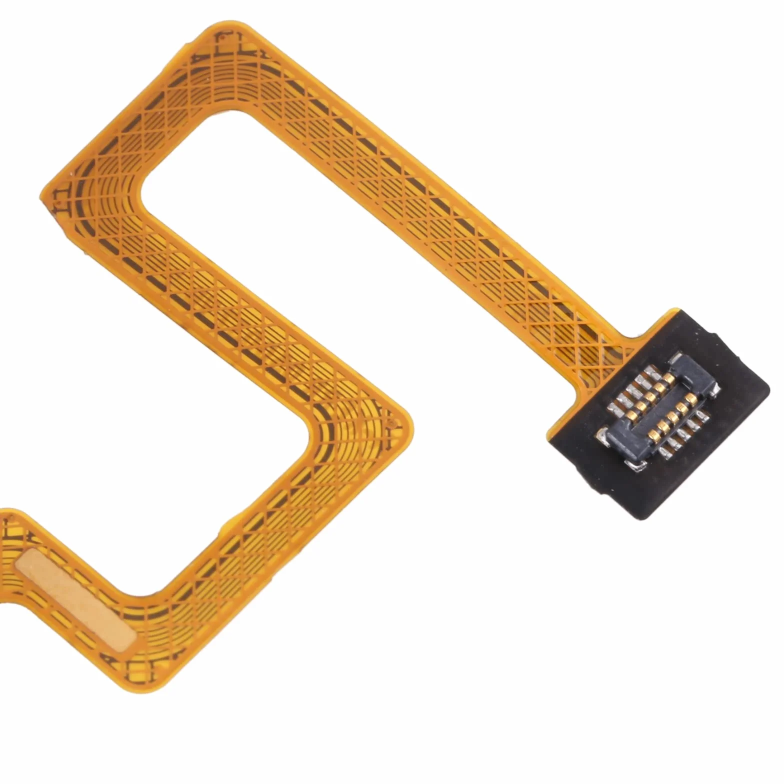Samsung Galaxy A22 5G SM-A226B Flat Flex Circuit Interne Bouton d'allumage Power On/Off + Bouton Lecteur d'Empreinte Digitale Pièce de Rechange Noir