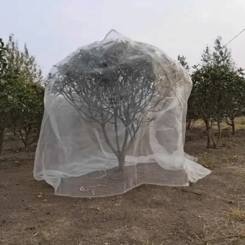 Filet Anti Insectes pour Plantes Jardin, Filets Maille Fine pour Jardin, Filet Anti Oiseaux Moustiquaire, Filet Anti-Insectes pour Légumes, Peut être Directement Couvert et Arrosé(1.5x30m)