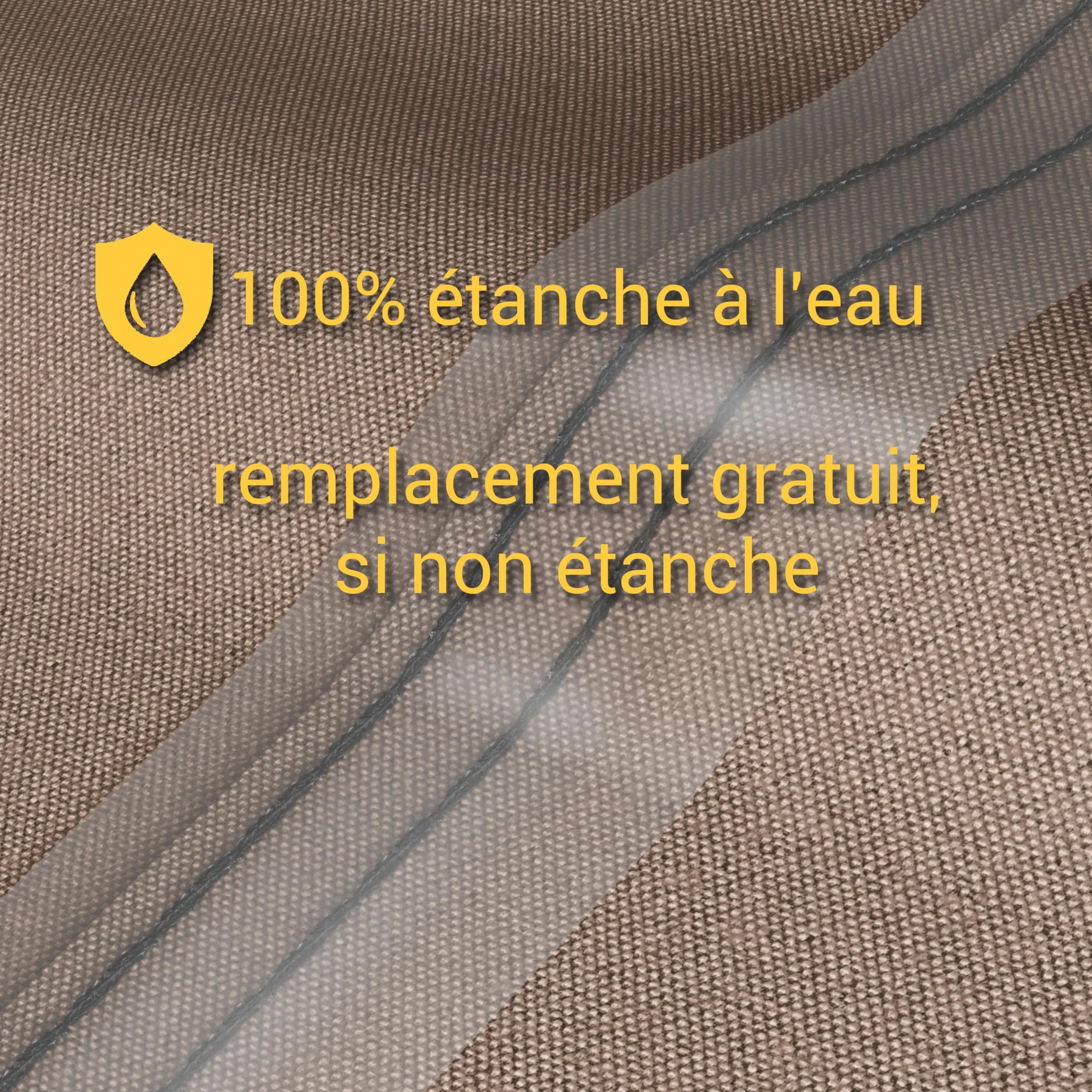 Housse sur mesure Oxford 600D imperméable pour salon de jardin rectangulaire carré