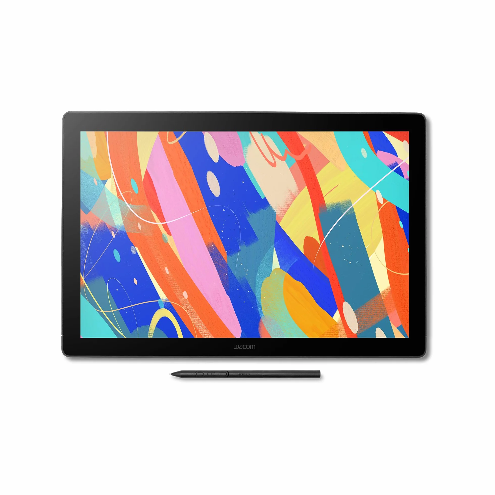 Wacom Cintiq 16 (Édition 2025) Tablette Graphique Écran Stylet 2.5K Wacom Pro Pen 3 Verre Anti-Reflets Support Pliable USB-C