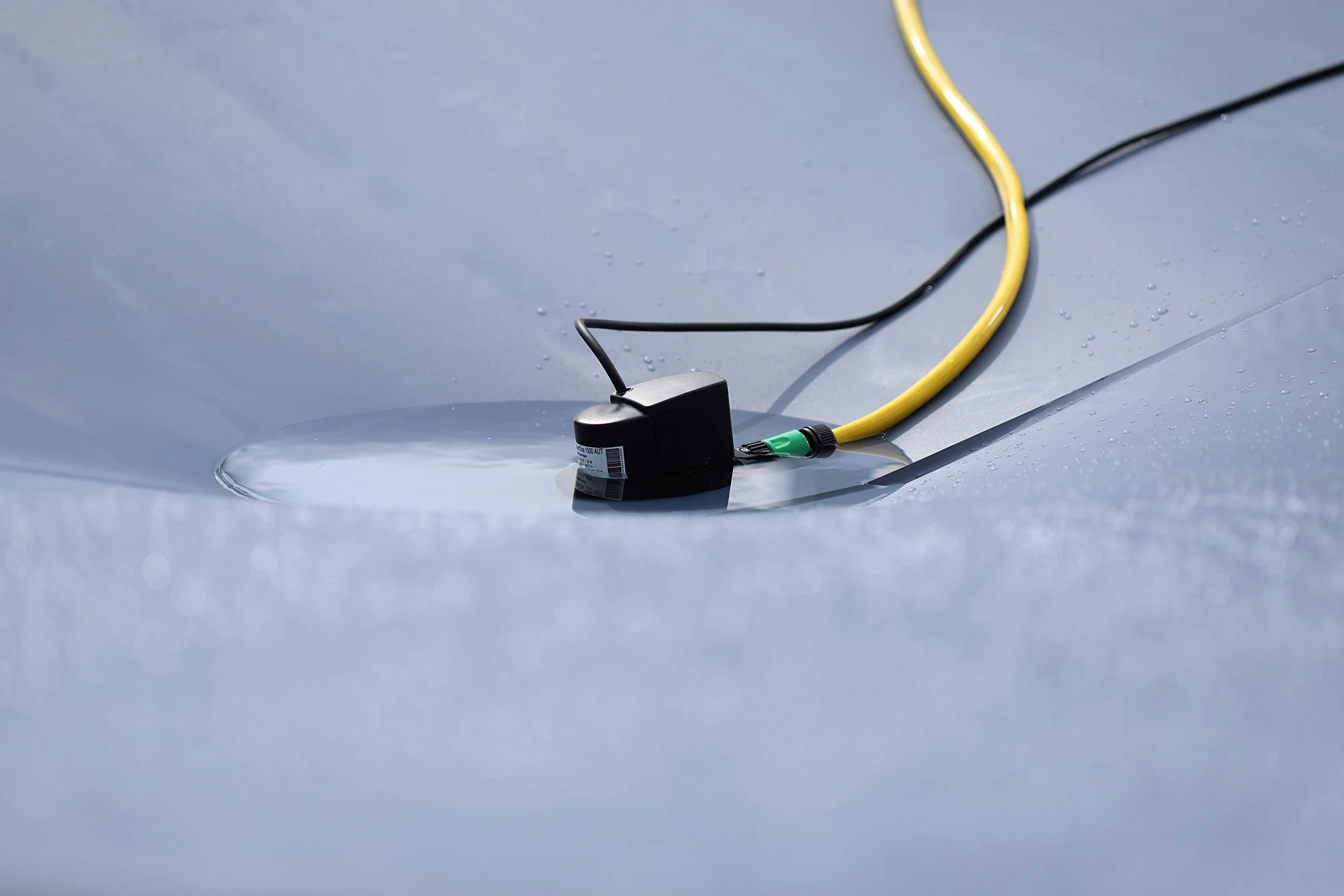 T.I.P. CoverOne 1500 AUT Pompe à Bâche de Piscine Automatique, 1300 l/h | Pompe vide-bâche avec interrupteur à flotteur et protection marche à sec, idéale pour l'aspiration à plat des bassins