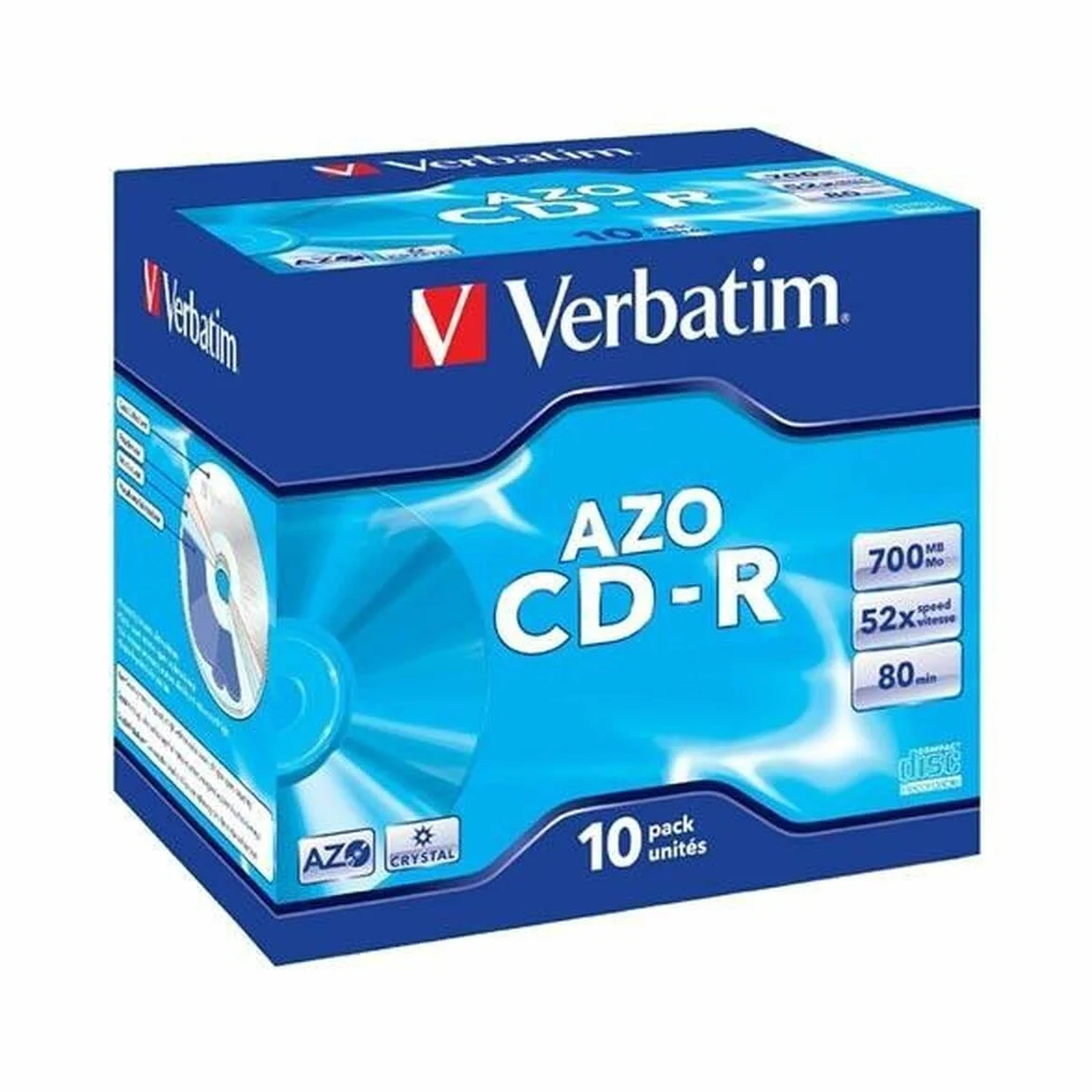 Verbatim CD-R 80 700 MB 10 pcs Jewel Case