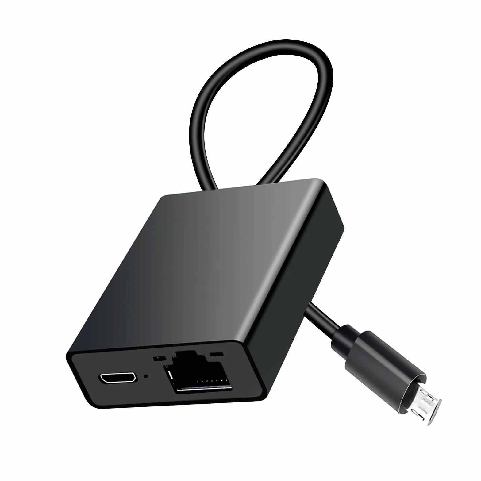 Wowfast Adaptateur Ethernet Micro USB vers RJ45 Compatible Fire TV Stick 4K Chromecast Google Home Mini