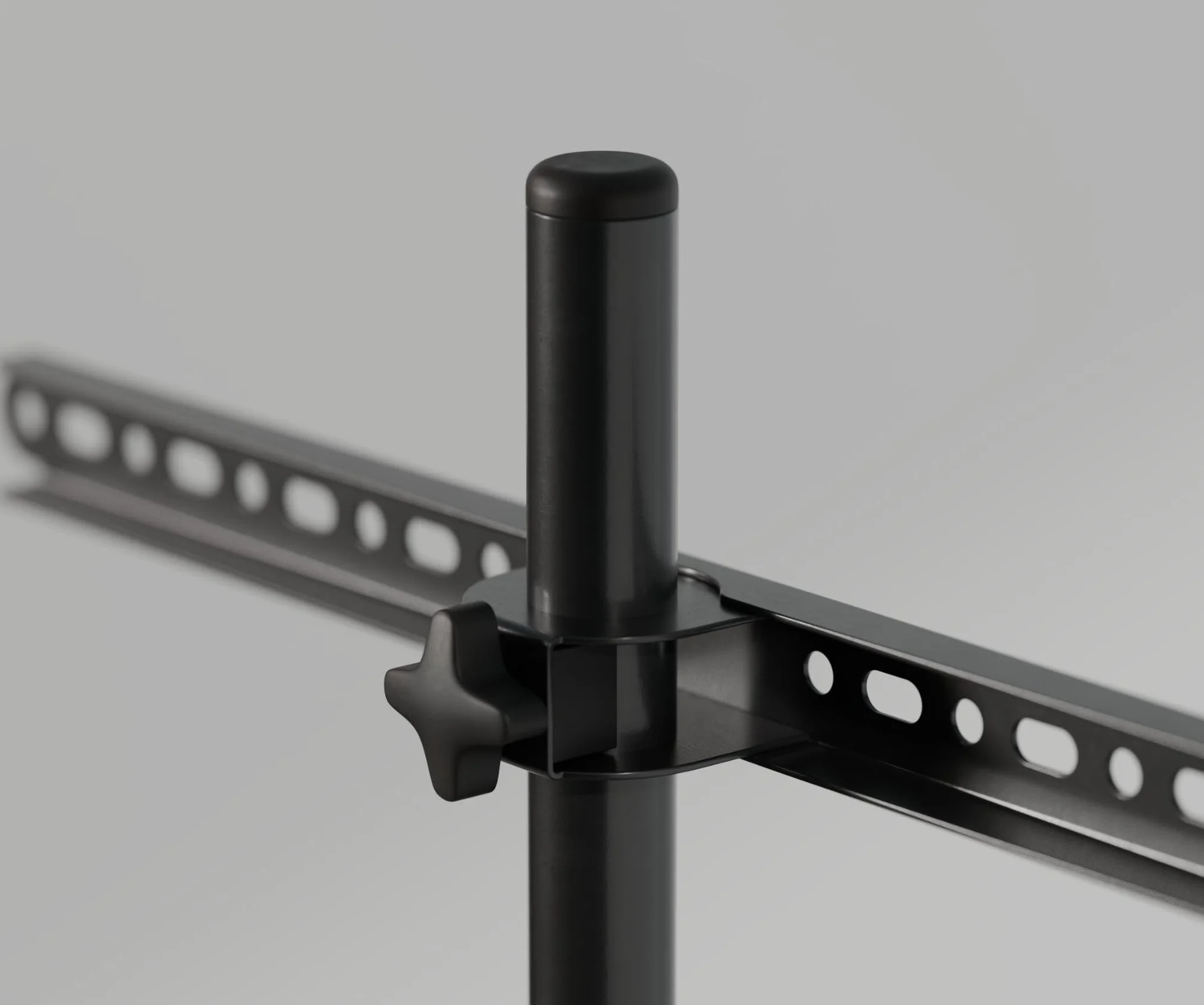 JAPANNEXT Support Trépied Bois pour TV & Écran 32-65 Pouces Charge Max 35 kg Hauteur & Pivot Réglable JN-3265-TRIWOOD