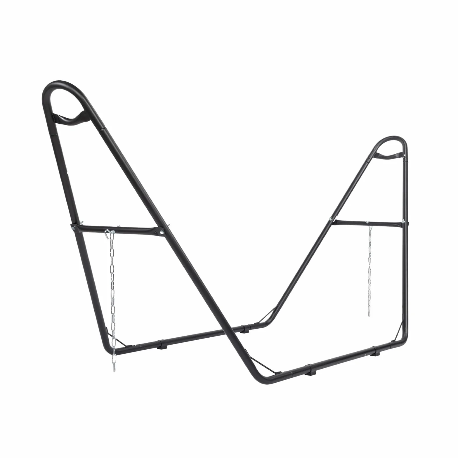 Support Hamac Acier 250 kg Universel 2-3 m avec Chaînes et Crochets