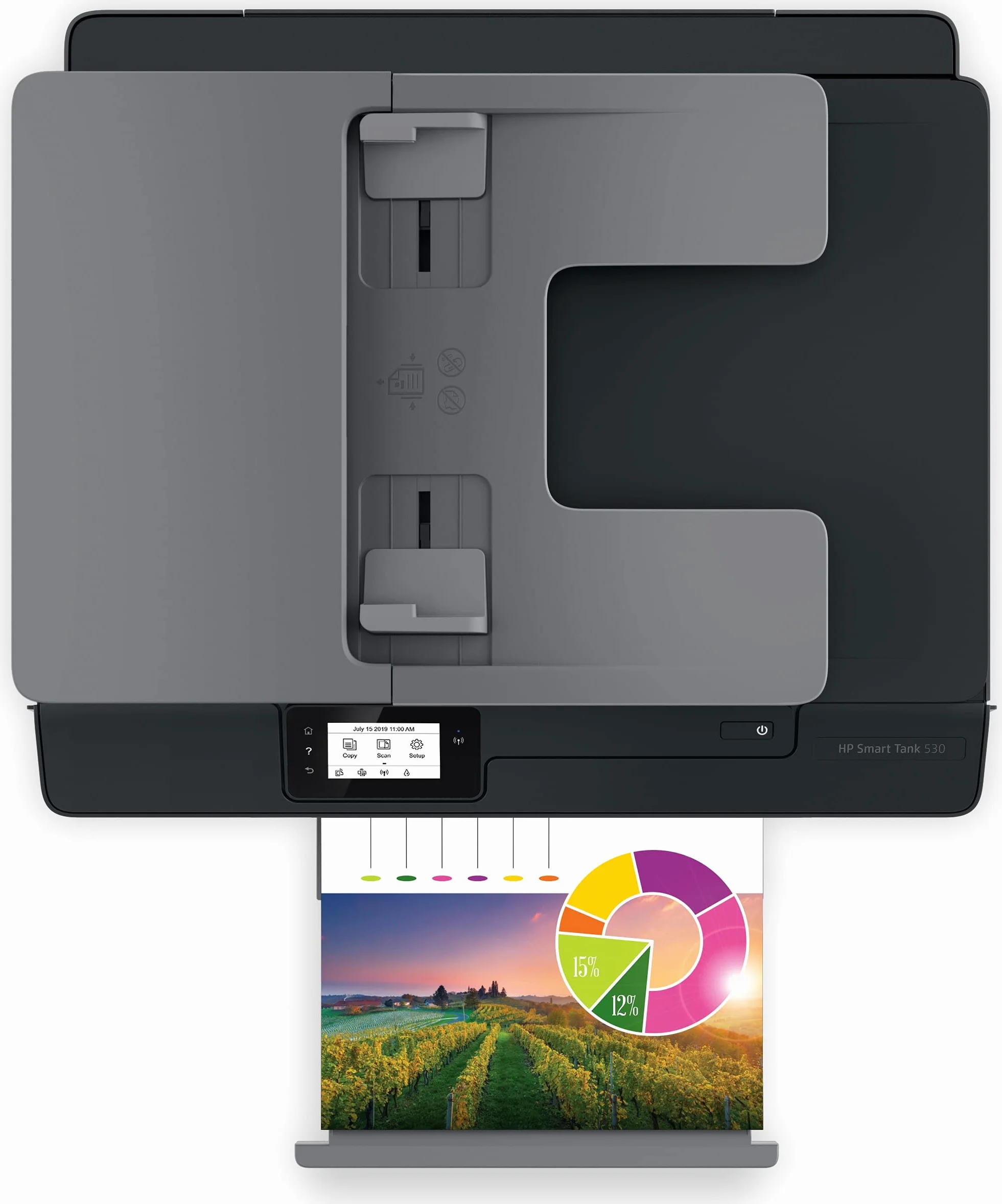 HP Smart Tank 530 A4 Jet d'encre Thermique 4800 x 1200 DPI 11 ppm WiFi