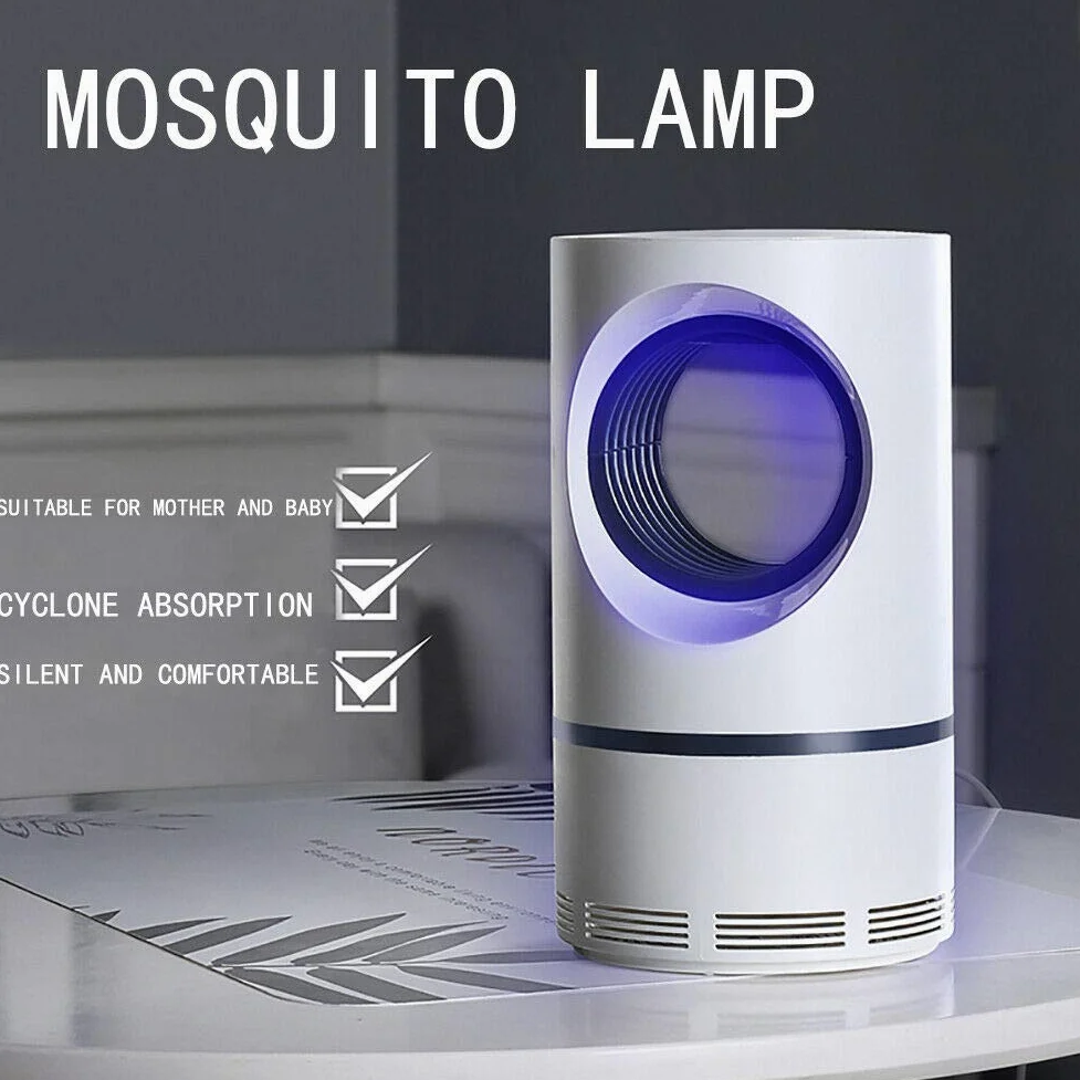 Anti-Insectes Électrique Anti-Mouches Insectes Anti-Mouches Anti-Moustiques Anti-Mouches Piège à LED Lampe de Lutte antiparasitaire