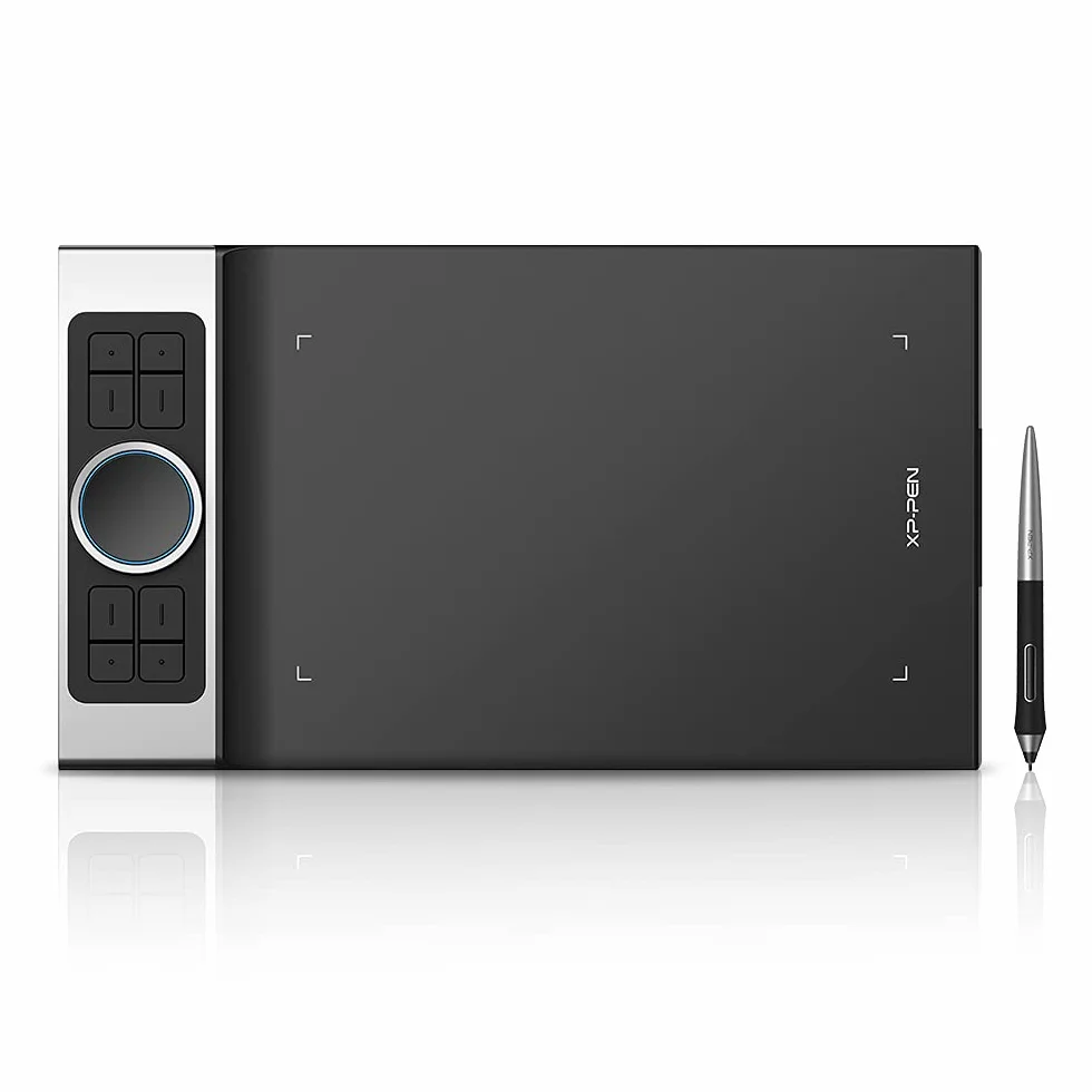 XPPen Deco Pro Medium Tablette Graphique Android 11x6 Pouces 8192 Niveaux Stylet Double Roulettes 8 Raccourcis