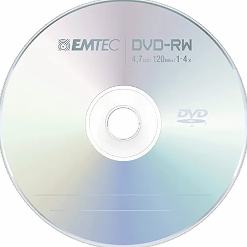 Emtec DVD-RW 4.7GB Pack de 1