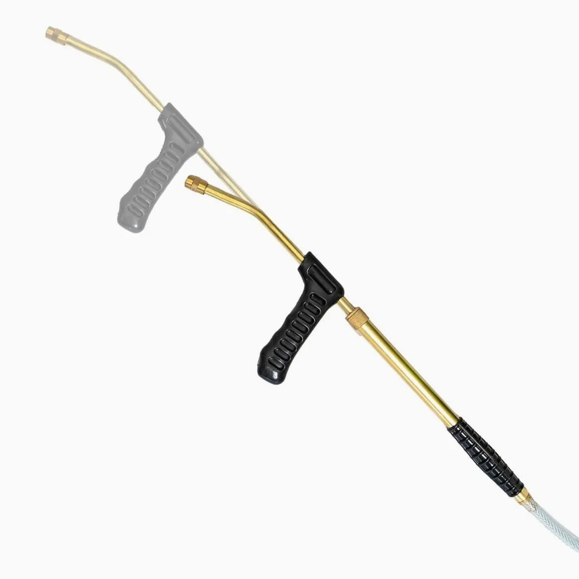 VITO Powverizer 12 L Lanza Extendable Metal Titre correct : VITO - Pulvérisateur à dos 12L lance en laiton pour produits agressifs et corrosifs jardin toitures