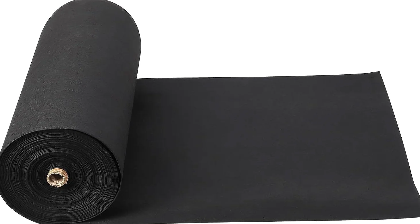 Garvee Toile de paillage Anti-Mauvaises Herbes, géotextile 45 m² perméable 170 g/m², résistance UV, pour allées, Jardins et Drainage