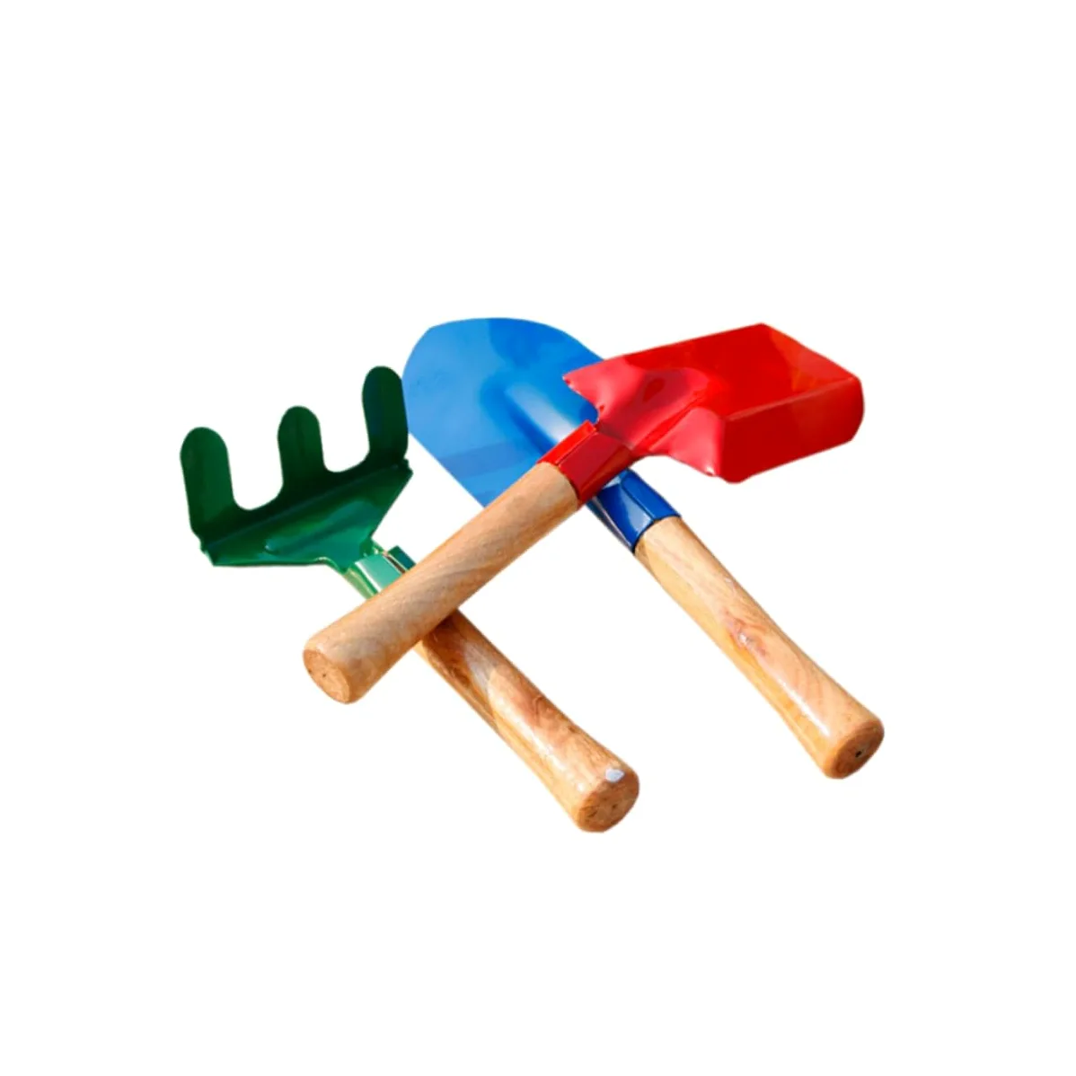 BESPORTBLE 2 Ensembles 3 Pièces D'outil De Jardin Mini Râteau De Jardin Mini Outil De -kit Enfants Trousse Enfant Pelle De Pratique