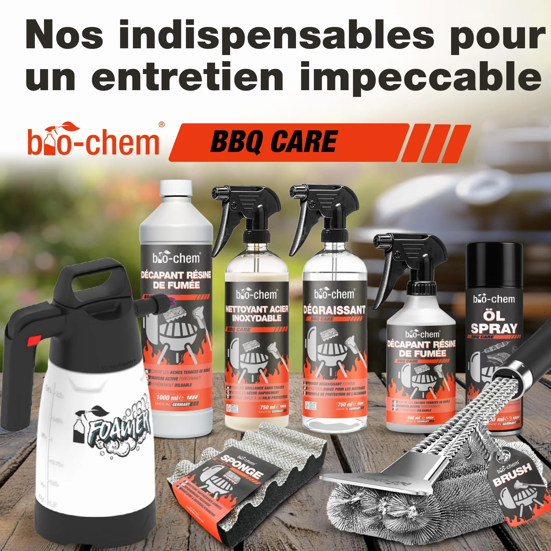 Bio-Chem Spray dégraissant pour barbecues 5L prêt à l'emploi