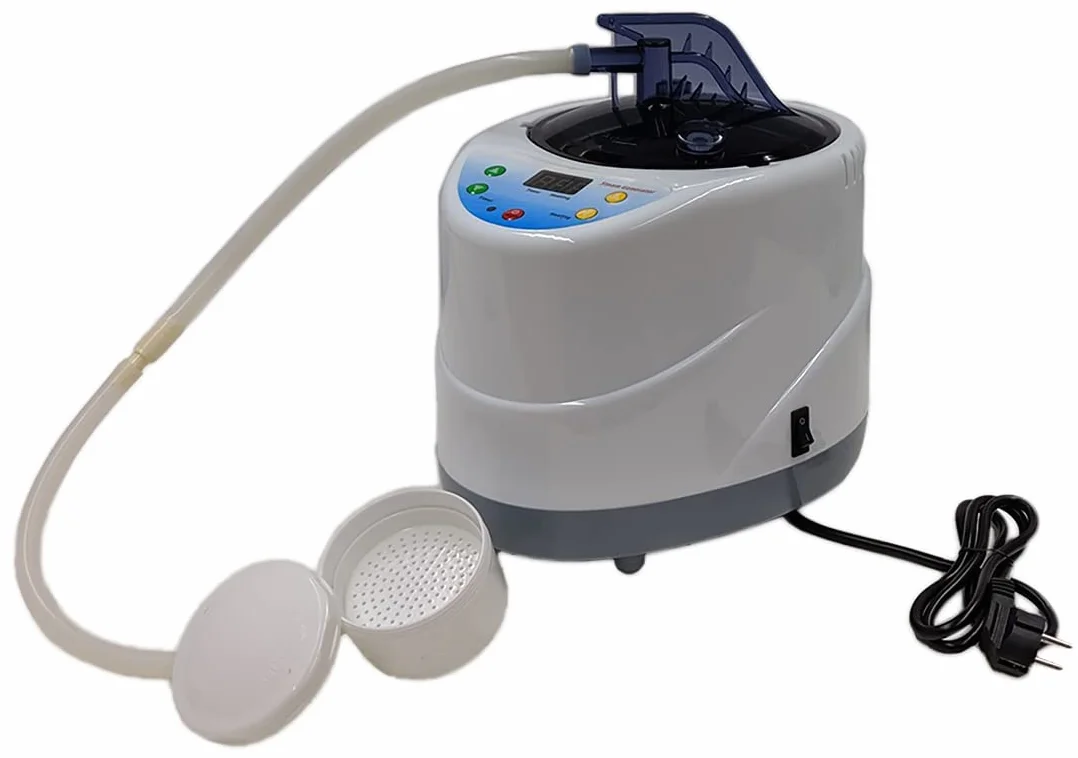 Générateur de vapeur 4 litres 2000 W 9 niveaux de chaleur portable pour sauna vapeur