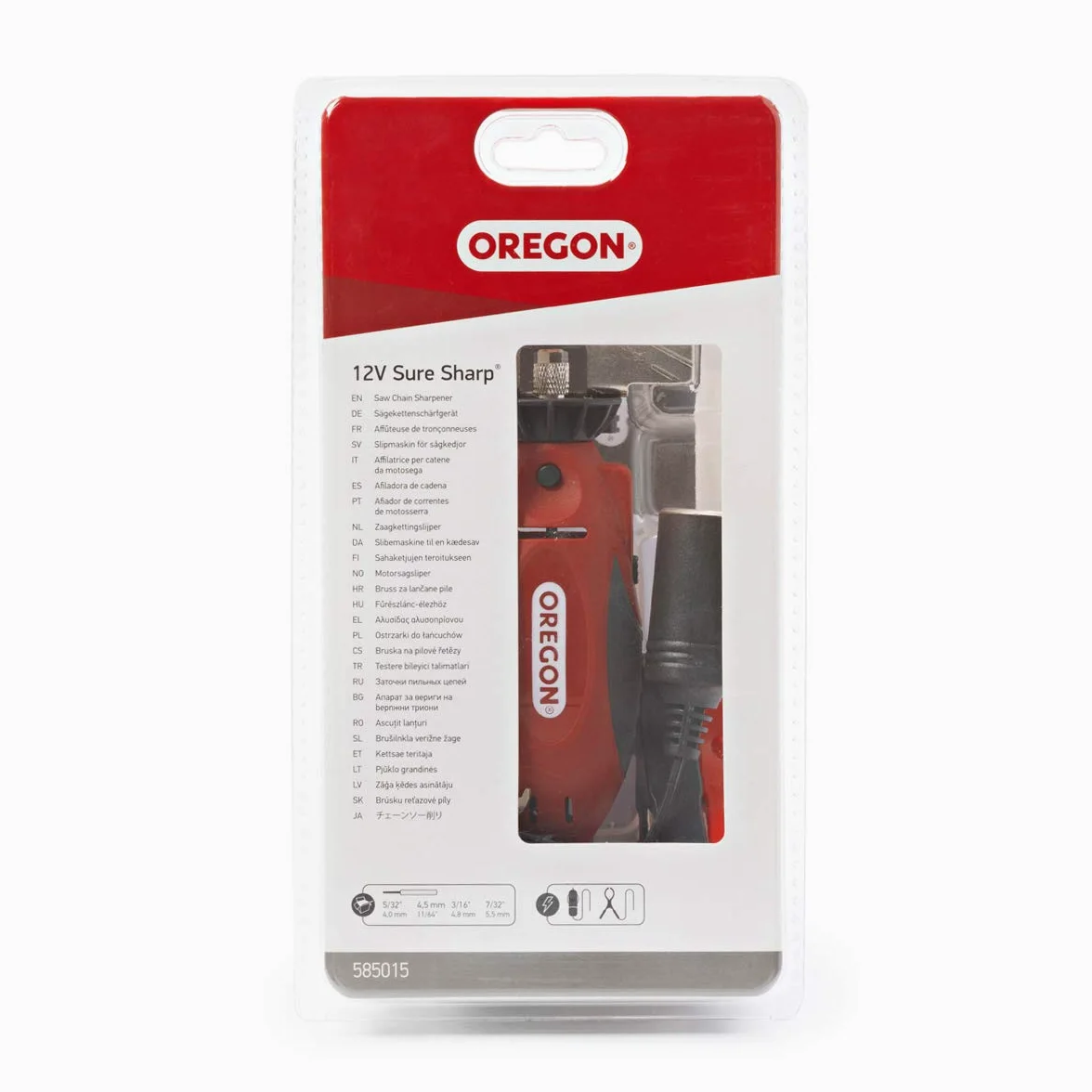 OREGON Affûteuse 12 Volts pour Chaîne de Tronçonneuse (585015)