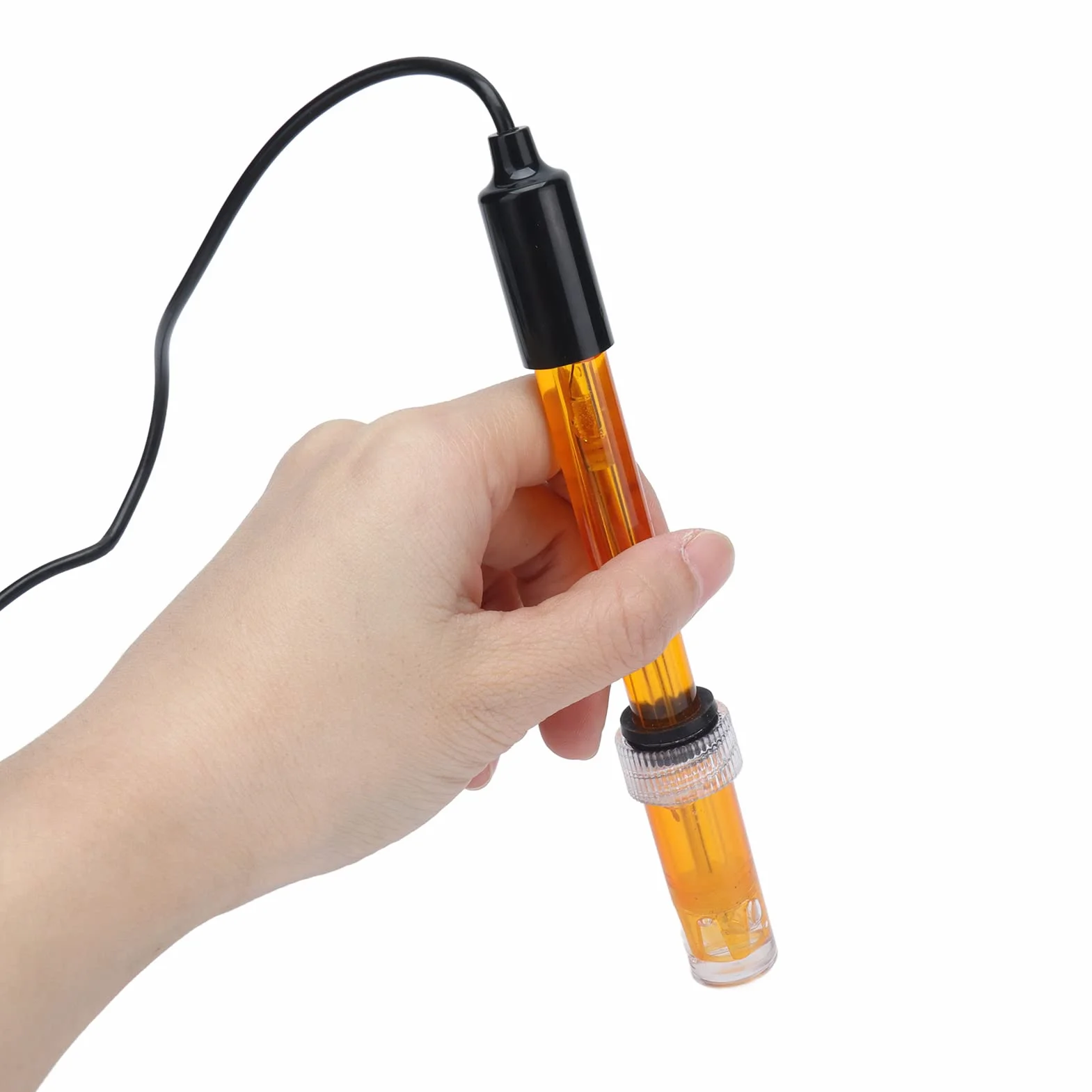 Électrode de mètre de testeur ORP remplaçable, plastique 155mm Sonde de remplacement ORP remplaçable pour piscines pour culture hydroponique pour aquariums