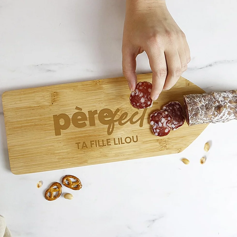 Planche apéritif personnalisable Père-fect