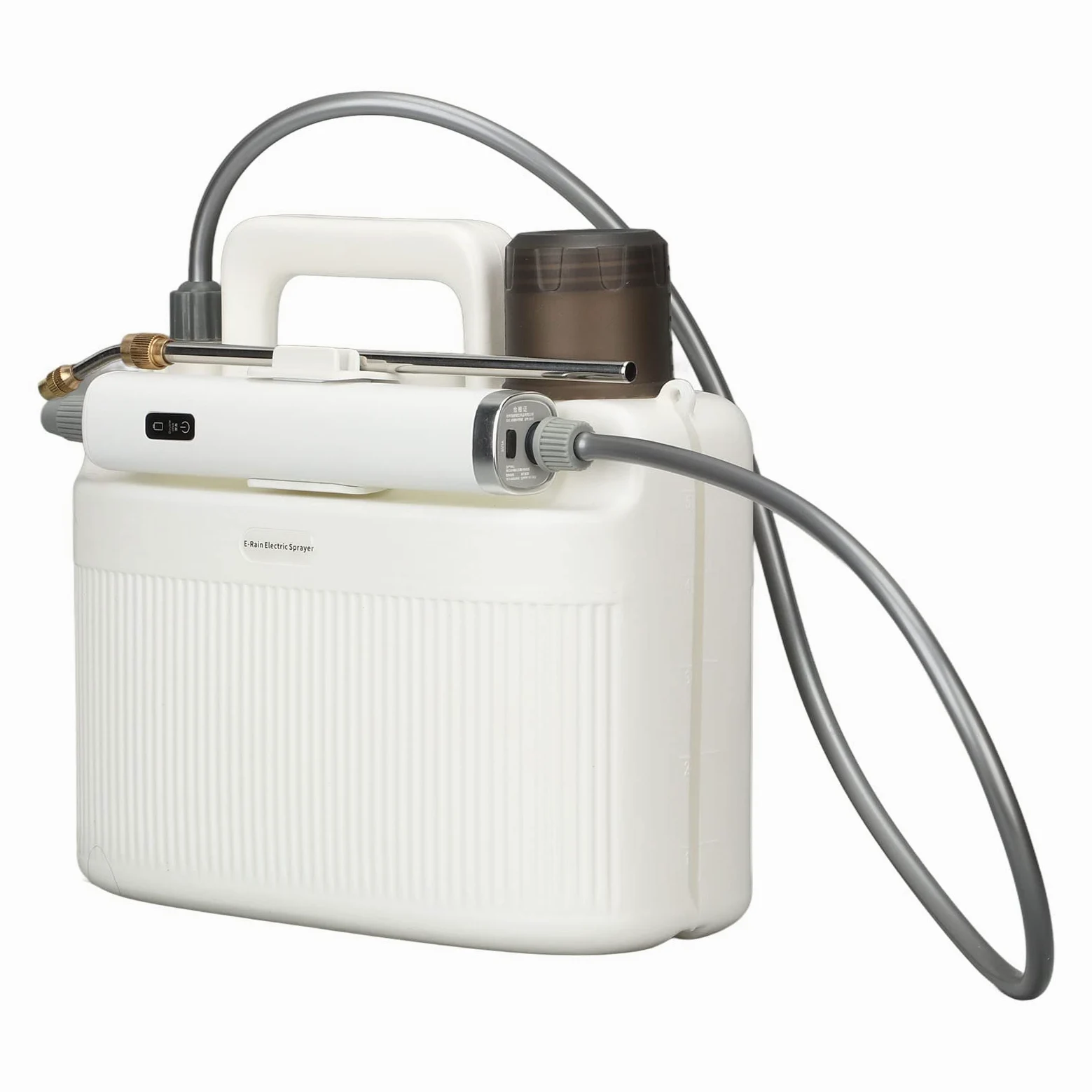 Jeanoko Pulvérisateur de Jardin 2200 Mah Pulvérisateur à Dos Pulvérisateur électrique Potable Rechargeable pour Les Plantes de Mauvaises Herbes de Pelouse de Cour