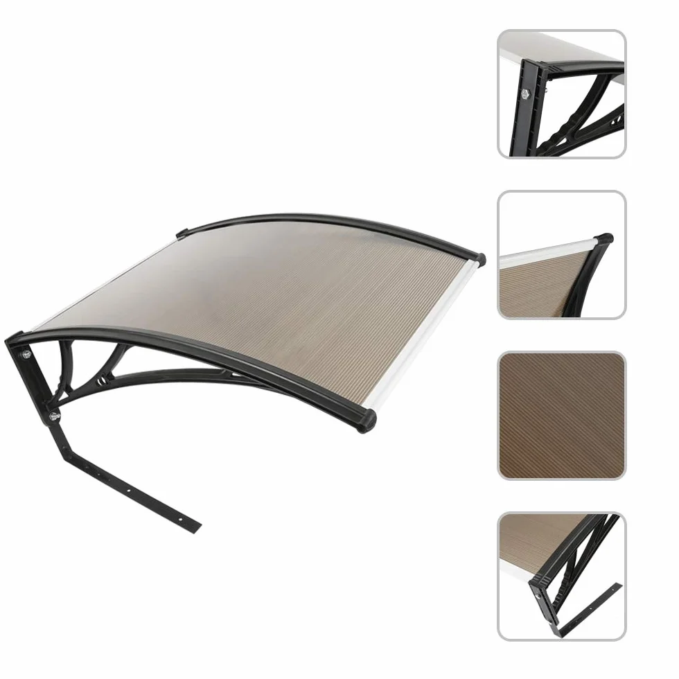 Couvercle de garage pour robot tondeuse à gazon, abri, carport, pour tondeuse à gazon robotique, 100 x 78 x 50 cm (marron)