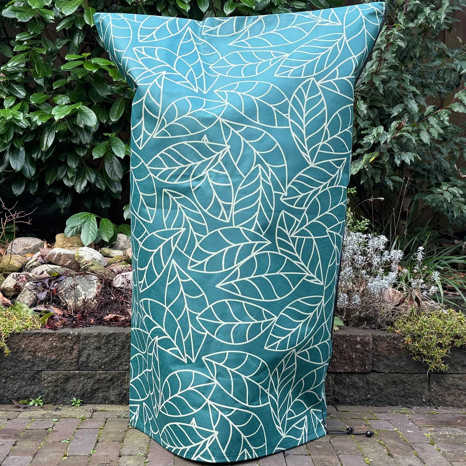 Lot de 2 Housse Hivernage 80x120 cm Vert Sac de Protection Plantes Exterieur Contre Gel Cordon Serrage Zipper